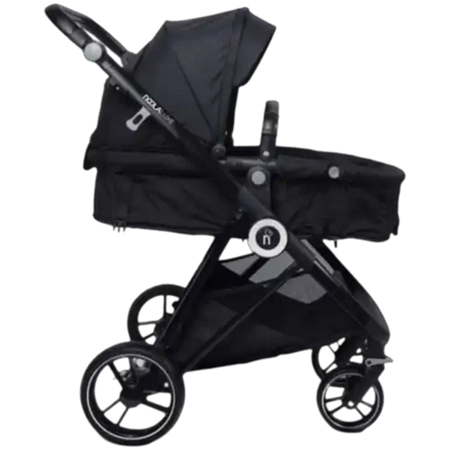 Image of Noola Black Luxe 2-in-1 Stroller