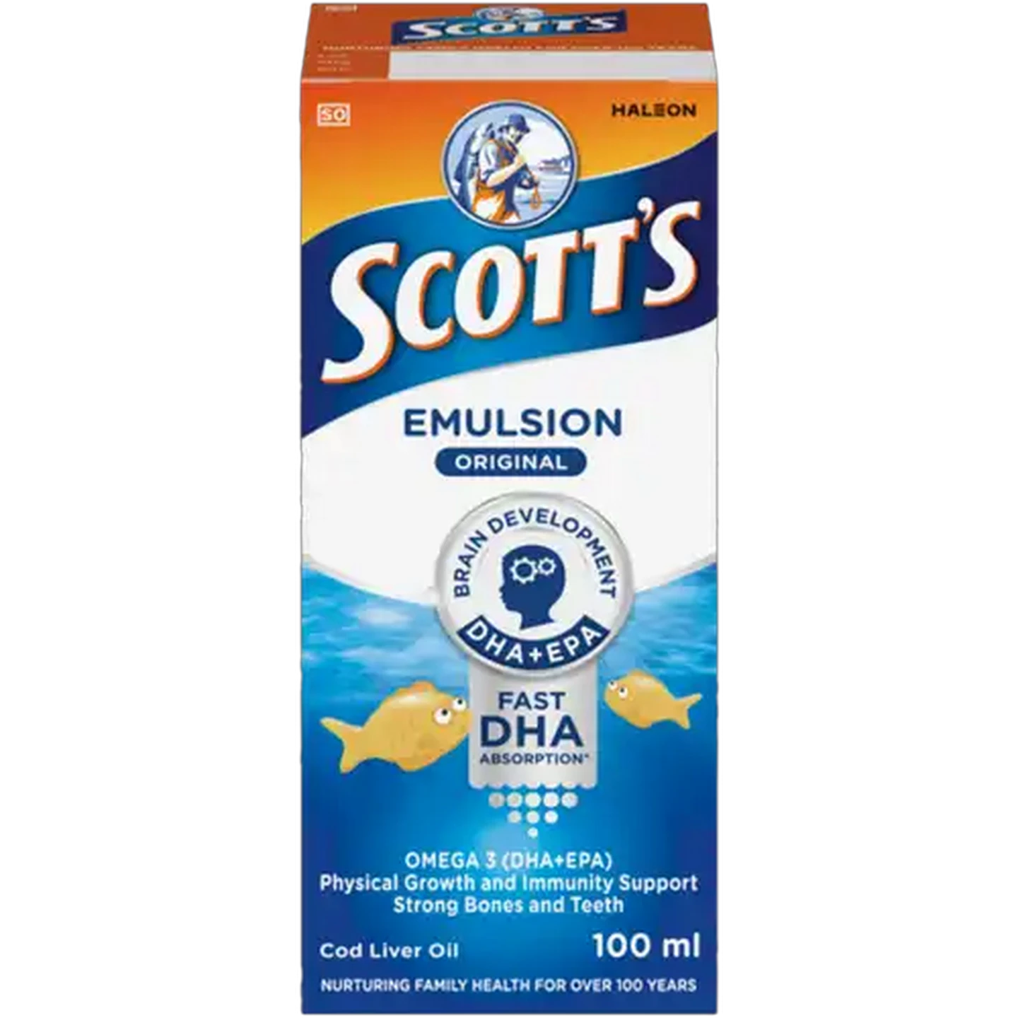 Image of Scott's Original Emulsion Cod Liver Oil 100ml