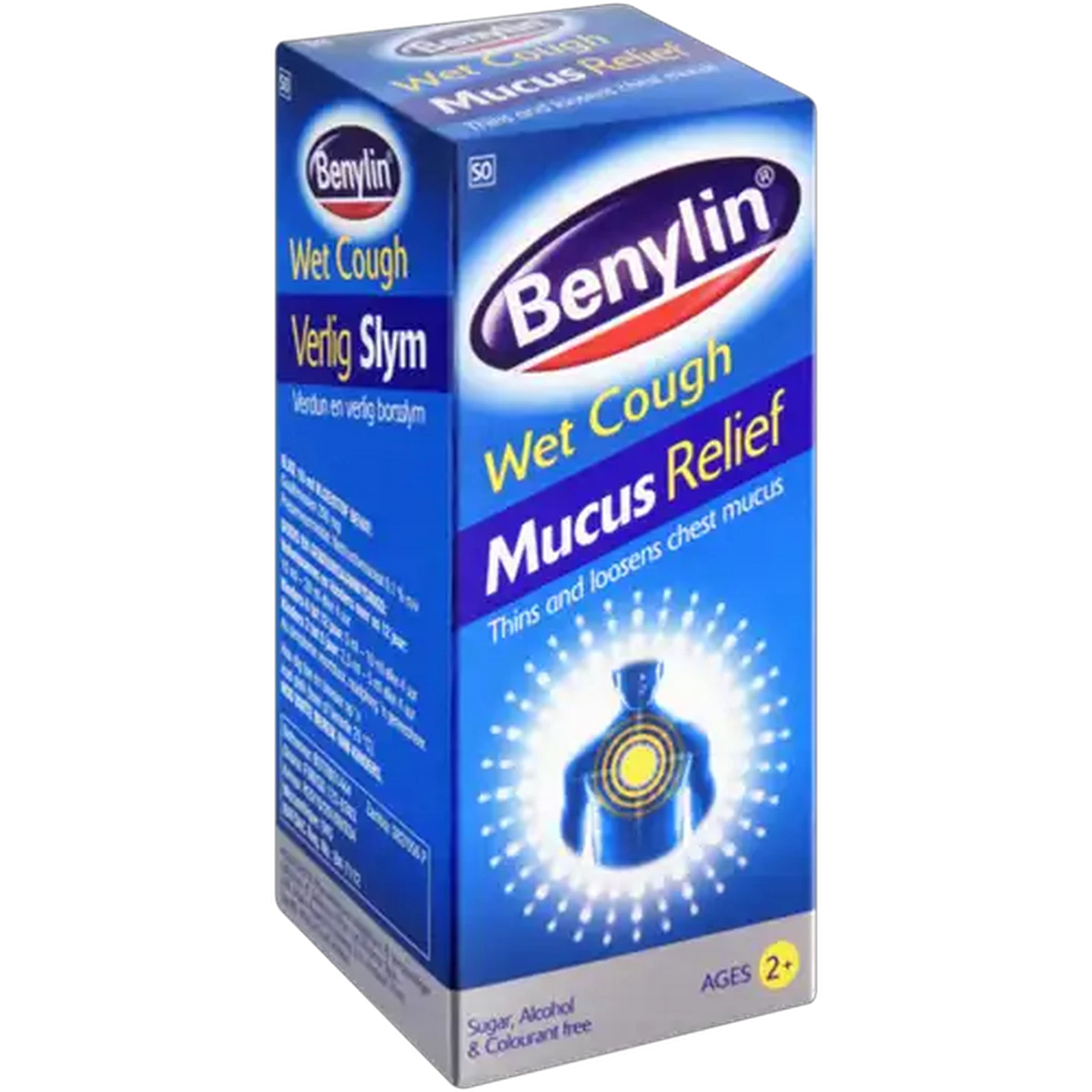 Image of Benylin Adult Wet Cough Mucus Relief Syrup 200ml