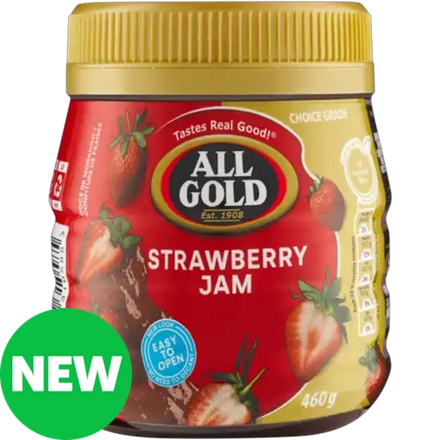 Image of ALL GOLD Strawberry Jam 460g