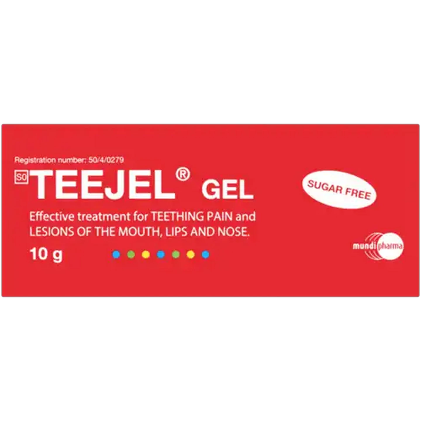 Image of Teejel Teething Gel 10g