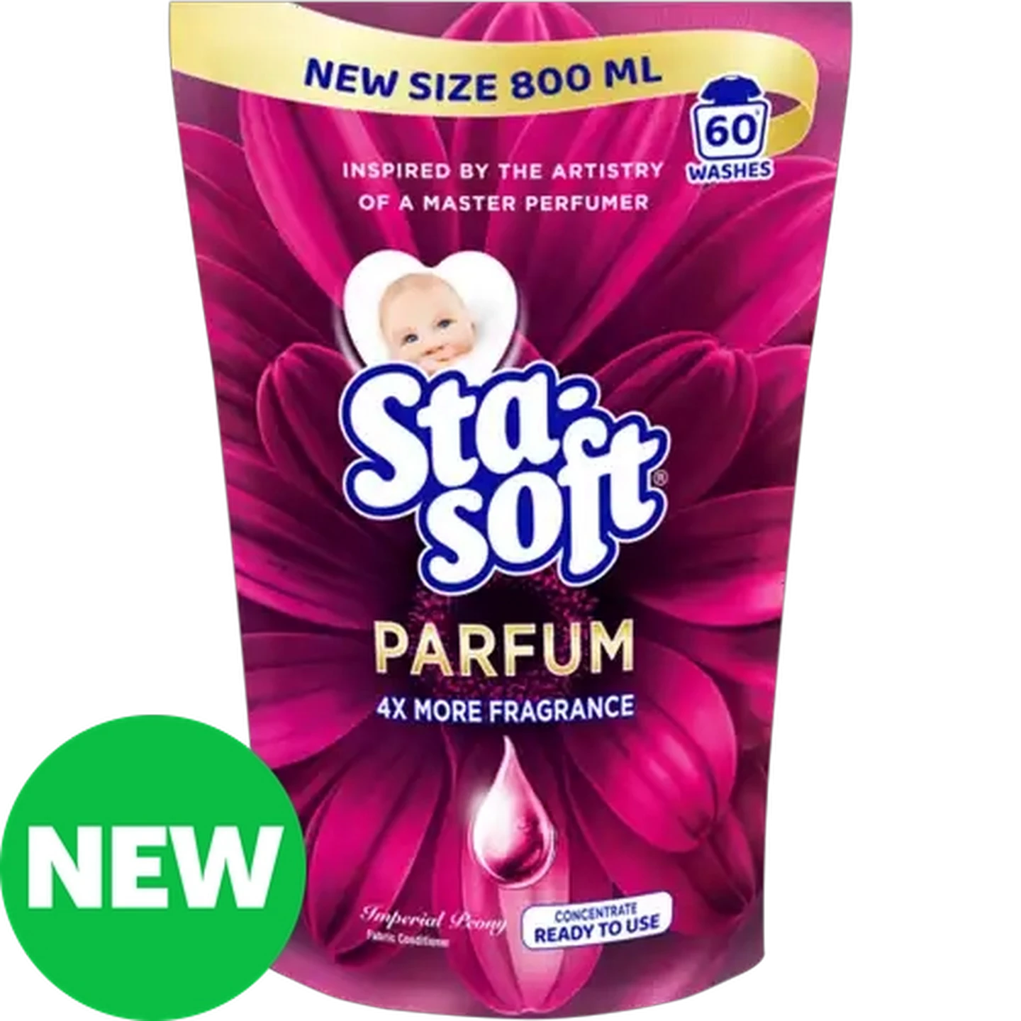 Image of Sta-soft Parfum Imperial Peony Fabric Conditioner 800ml