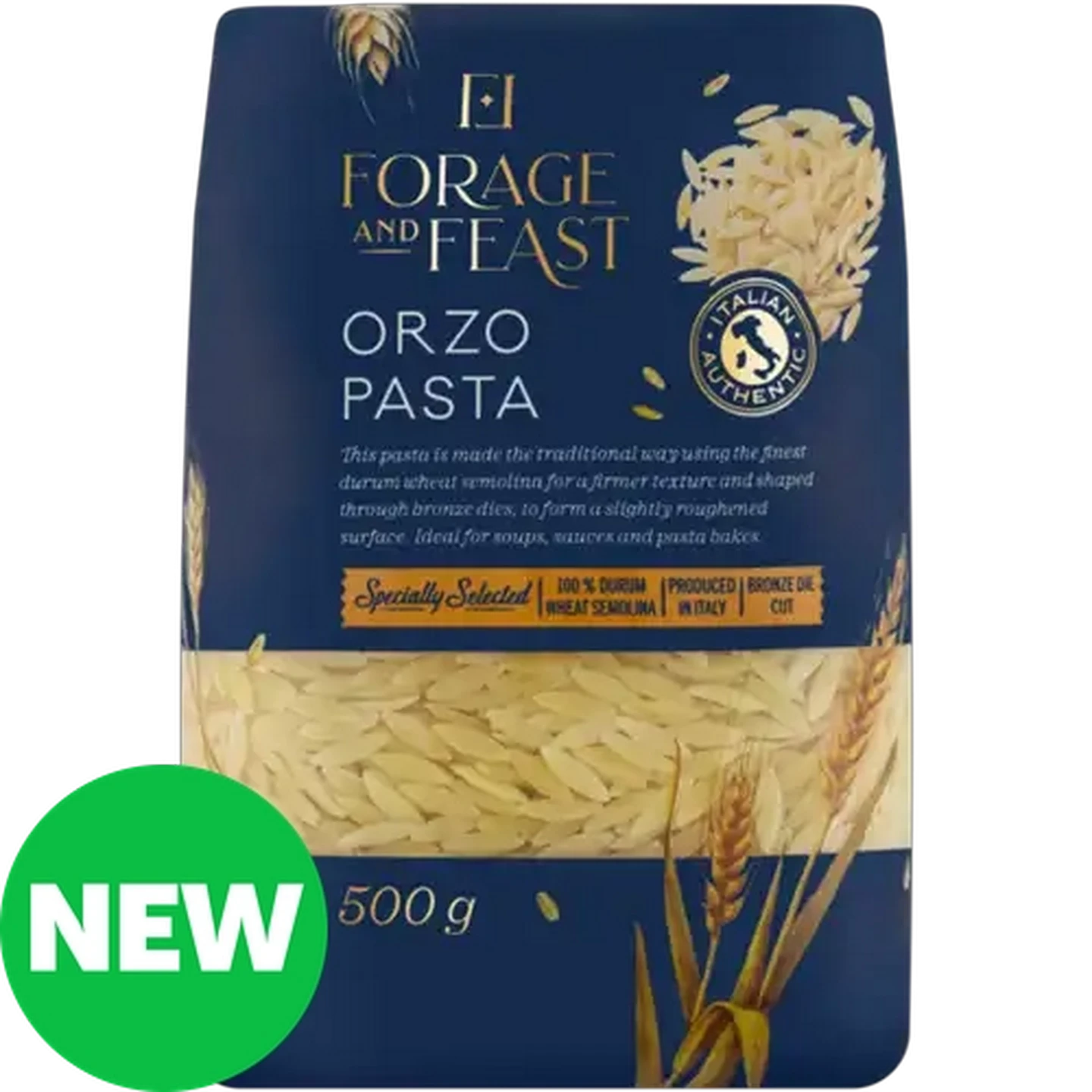 Image of Forage And Feast Orzo Pasta 500g