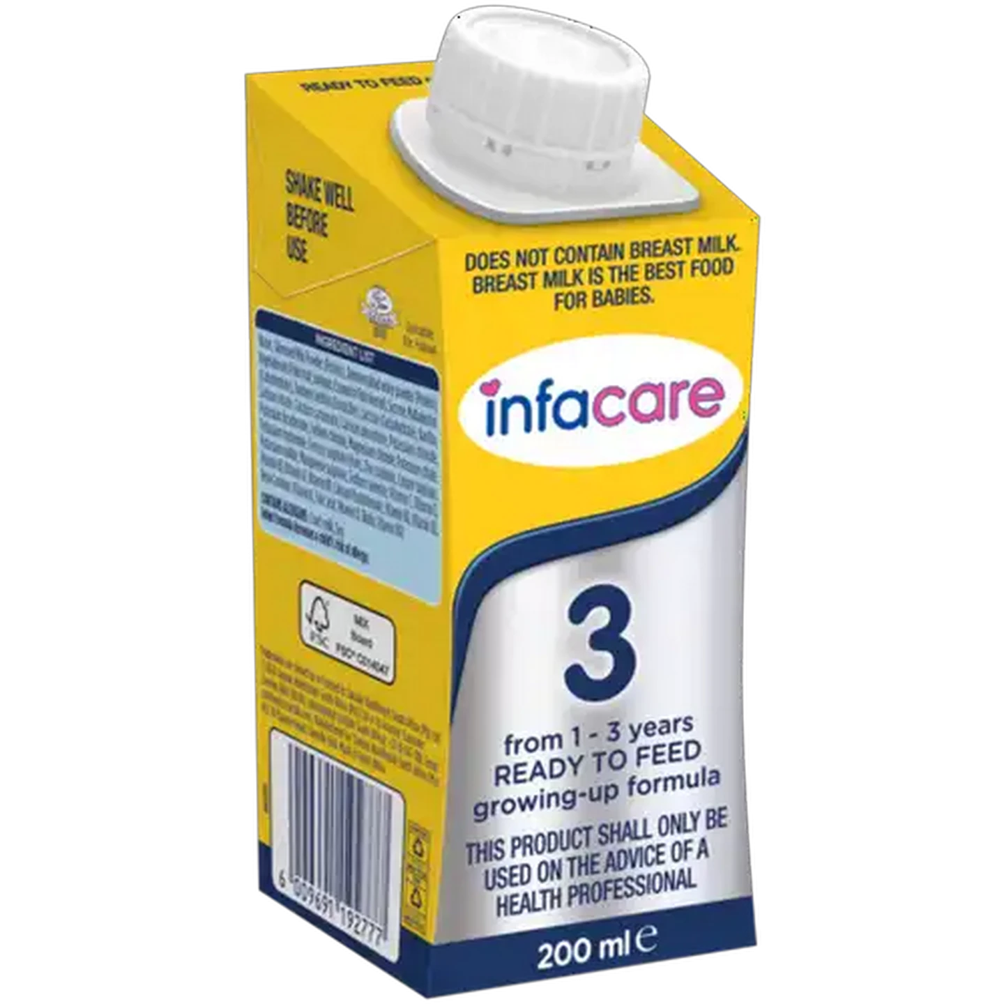 Image of Infacare Ready to Feed Growing-Up Formula 200ml