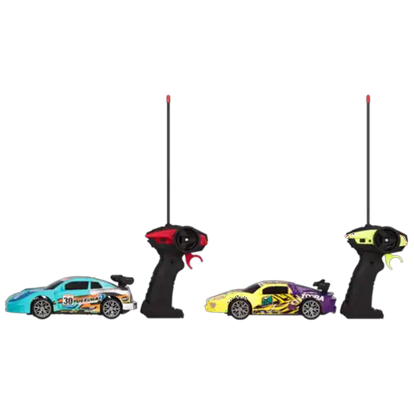 Image of Racing Remote Control Trigger Car 1:22 2-Pack (Design May Vary)