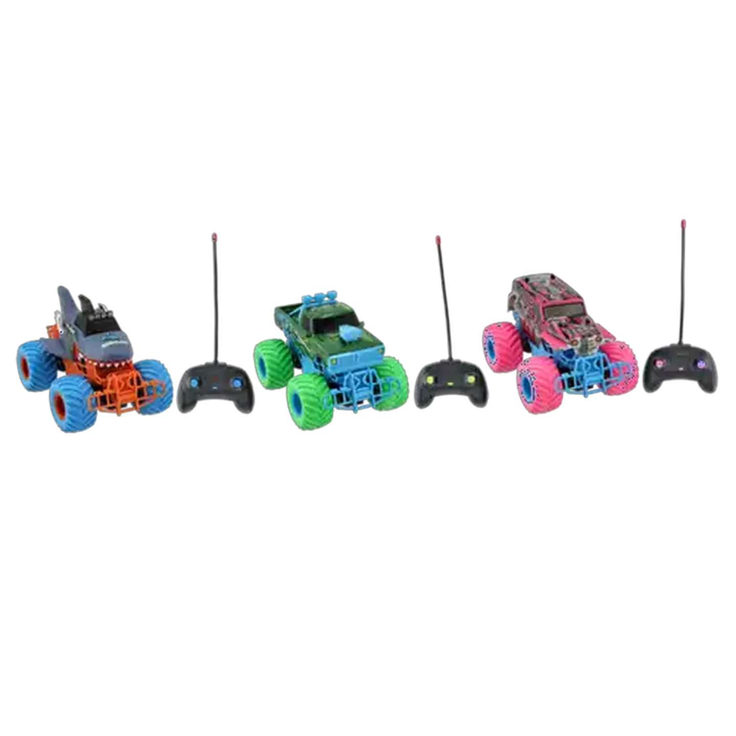 Image of Mayhem Cevodle Remote Control Trail Smashers Monster Truck 1/18 (Type May Vary)