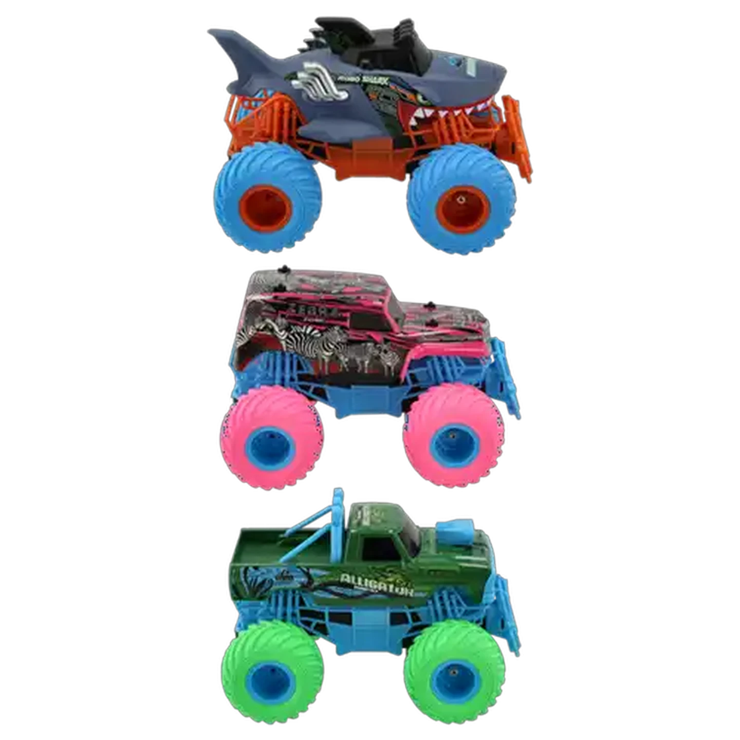 Image of Mayhem Cevodle Remote Control Trail Smashers Monster Truck 1/18 (Type May Vary)