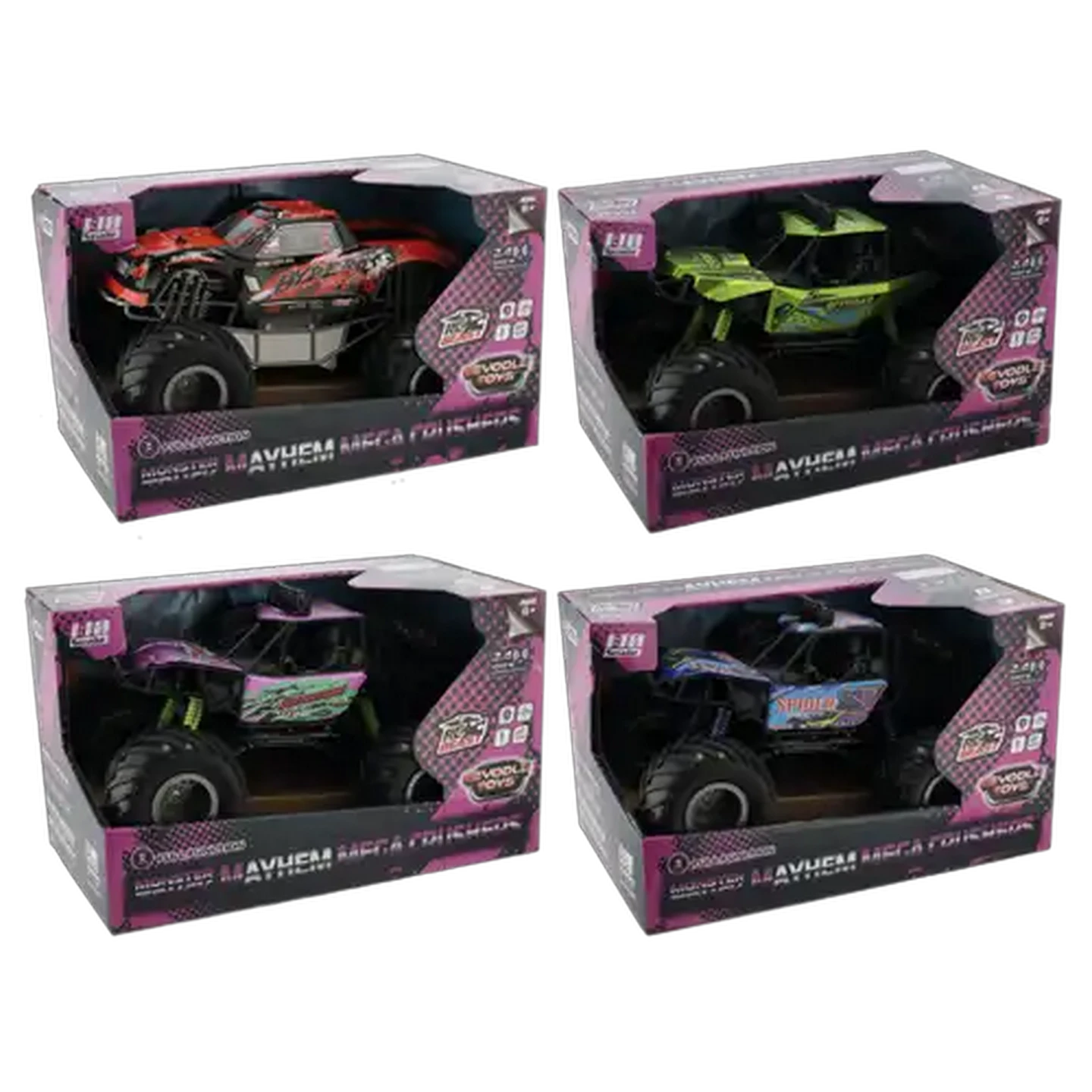 Image of Mayhem Mega Cevodle Remote Control Toy Crusher 1/10 (Type May Vary)