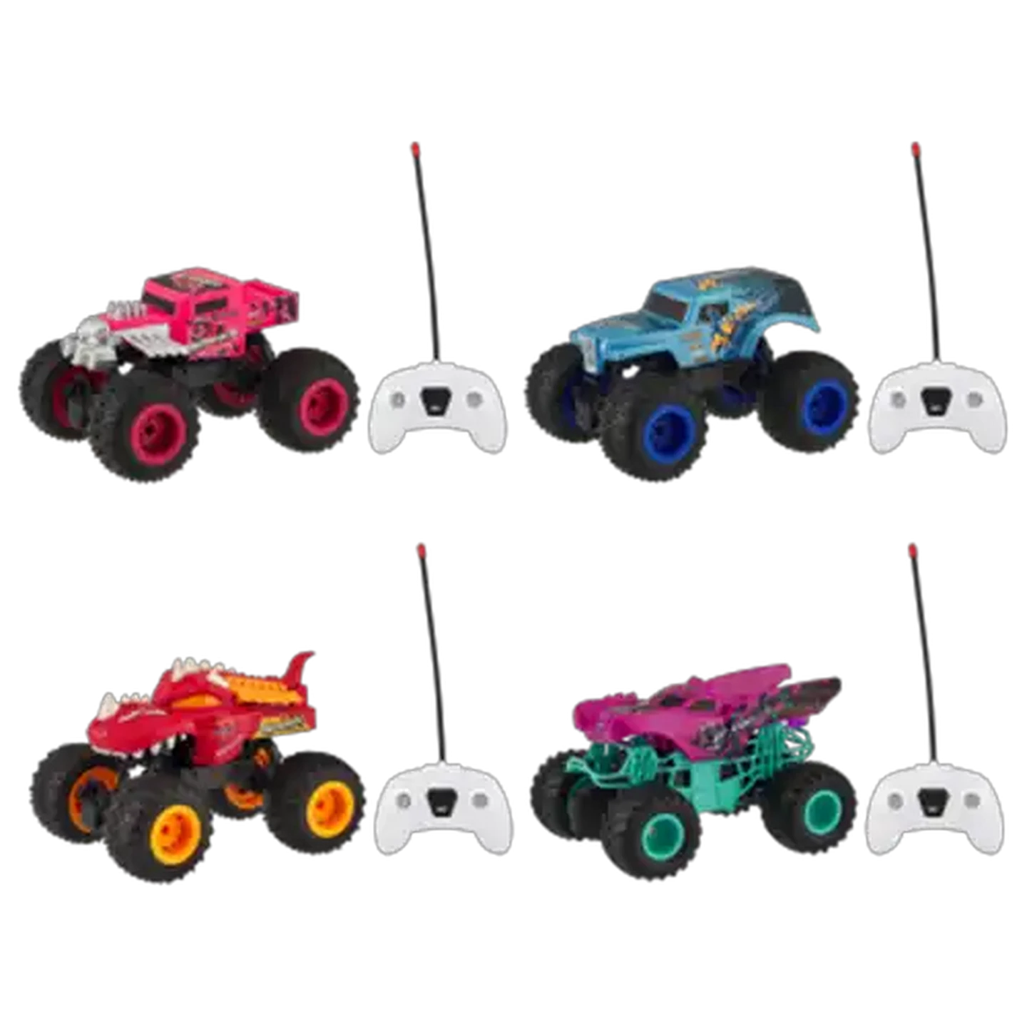 Image of Cevodle Toys Mayhem Beast Runners Remote Control Monster Truck 1:24 (Design May Vary)