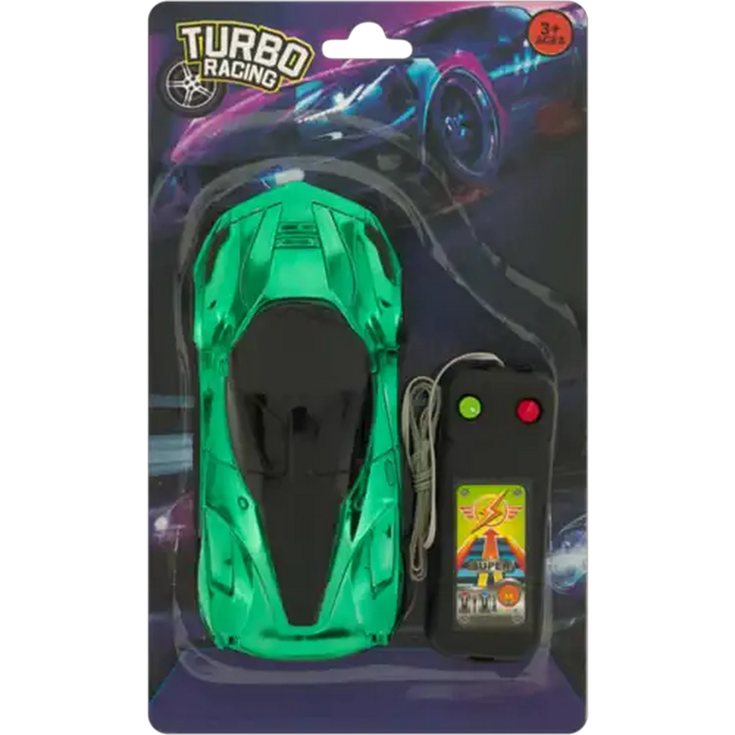 Image of Turbo Racing Toy Car with Wire Control 1s (Colour May Vary)