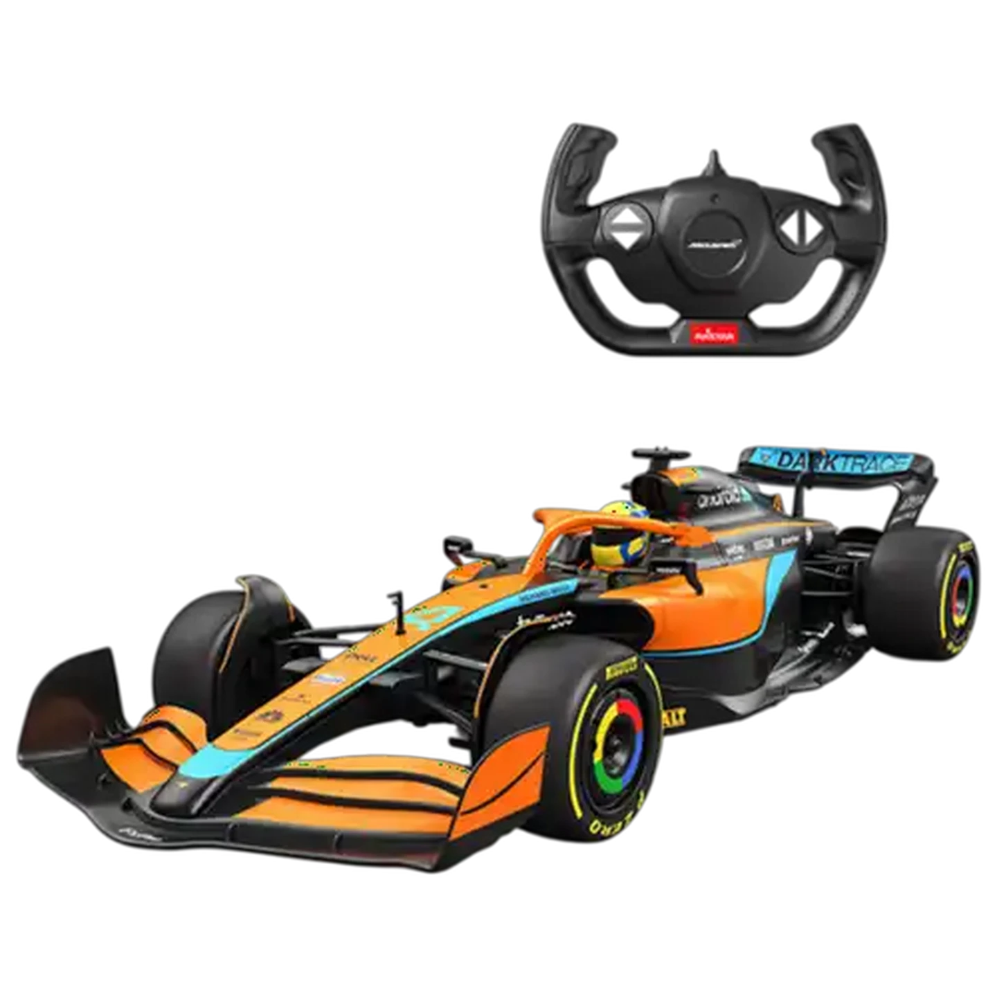 Image of RASTAR Orange 1:12 McLaren F1 Radio Control Car
