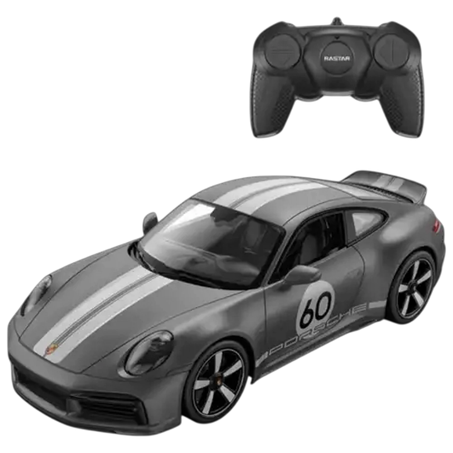 Image of RASTAR Grey 1:16 Porsche 911 Radio Control Car