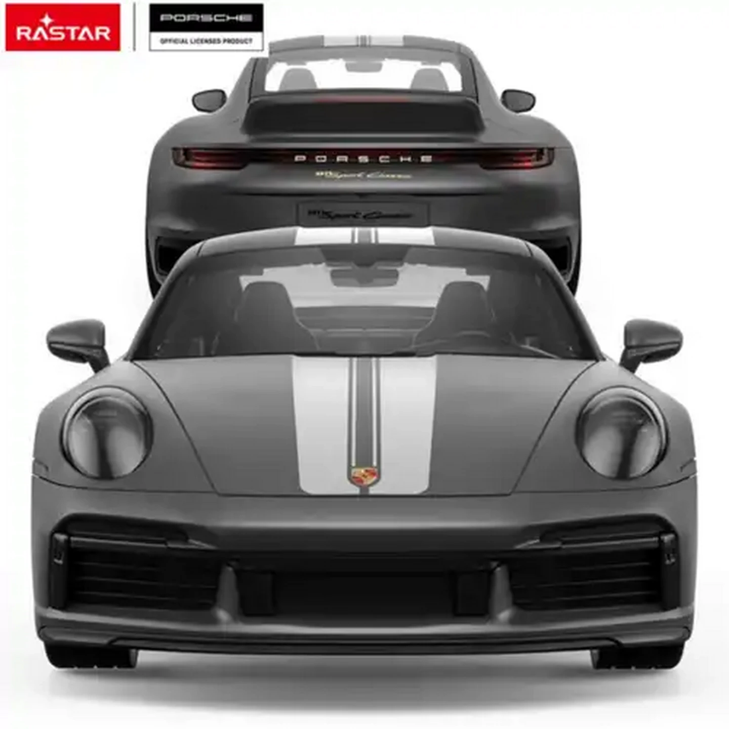 Image of RASTAR Grey 1:16 Porsche 911 Radio Control Car