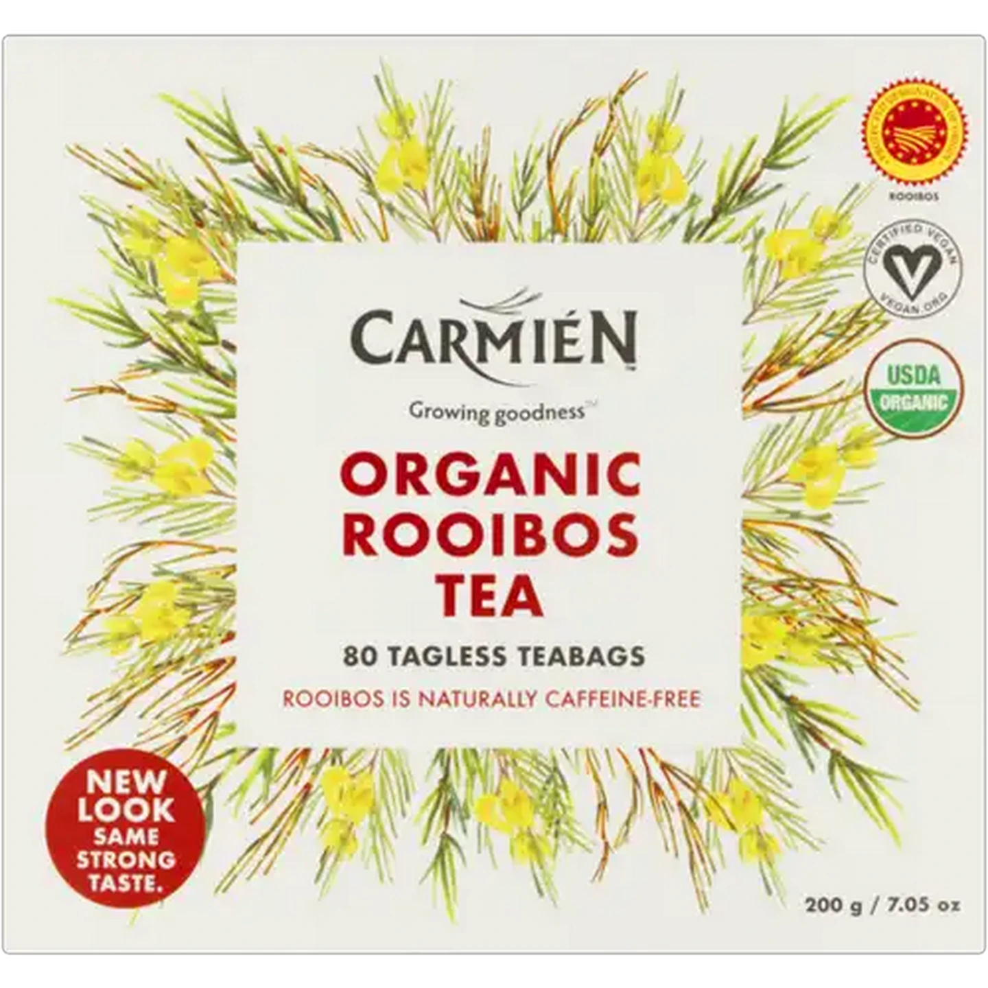 Image of Carmién Organic Rooibos Teabags 80 Pack