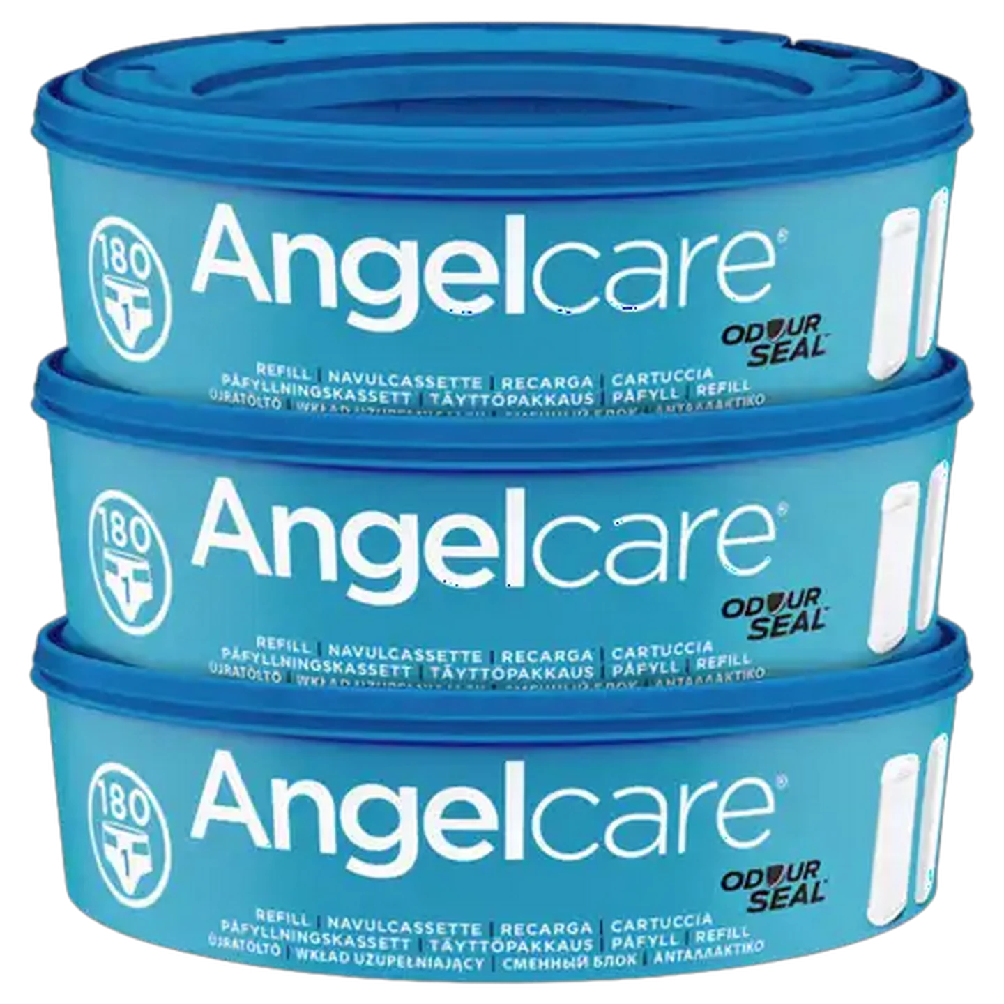 Image of Angelcare Odour Seal Nappy Bin Refills 3-Pack
