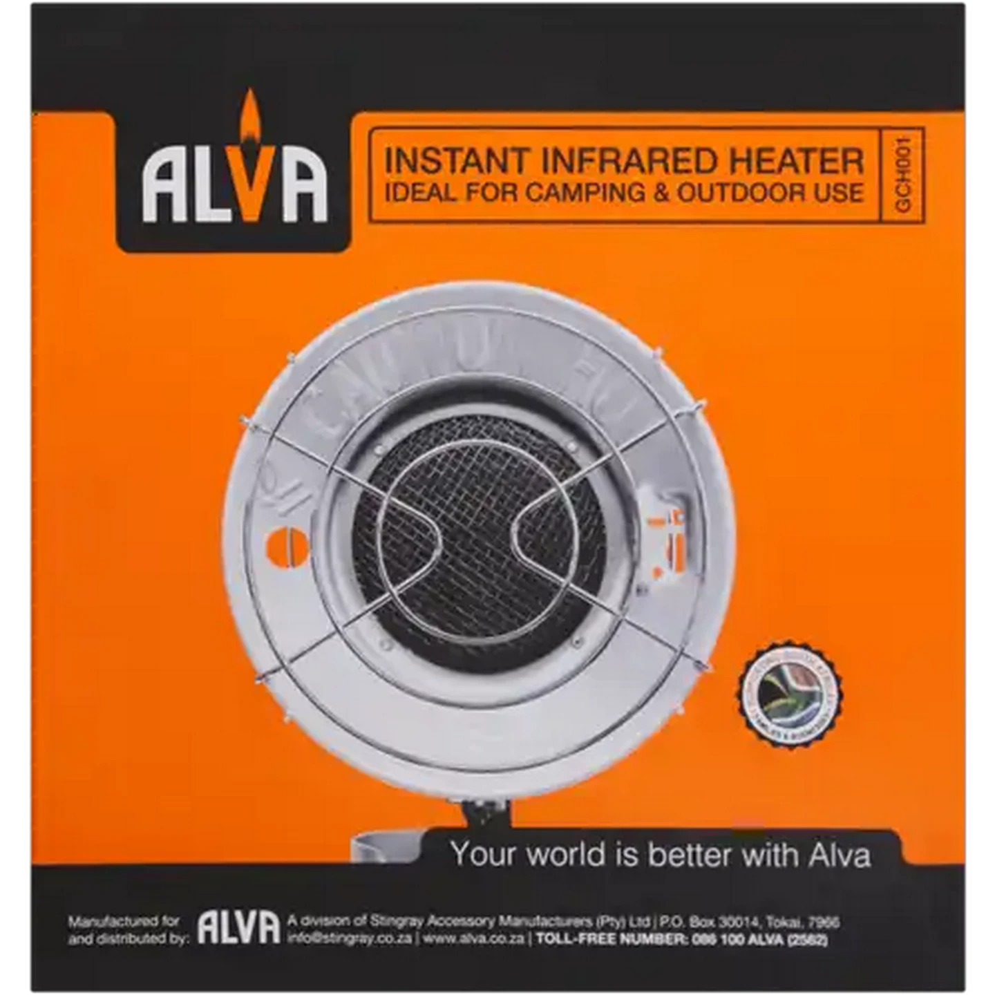 Image of Alva Instant Infrared Outdoor Heater