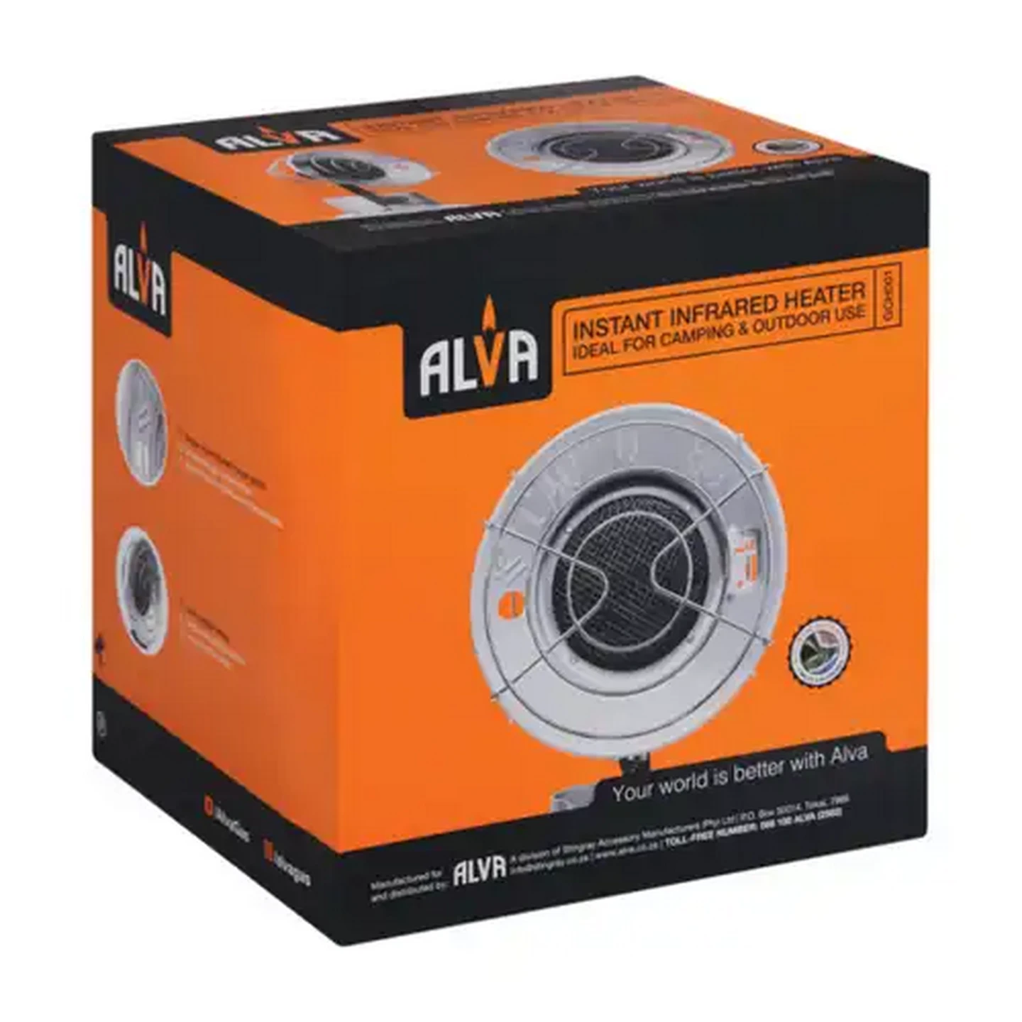 Image of Alva Instant Infrared Outdoor Heater