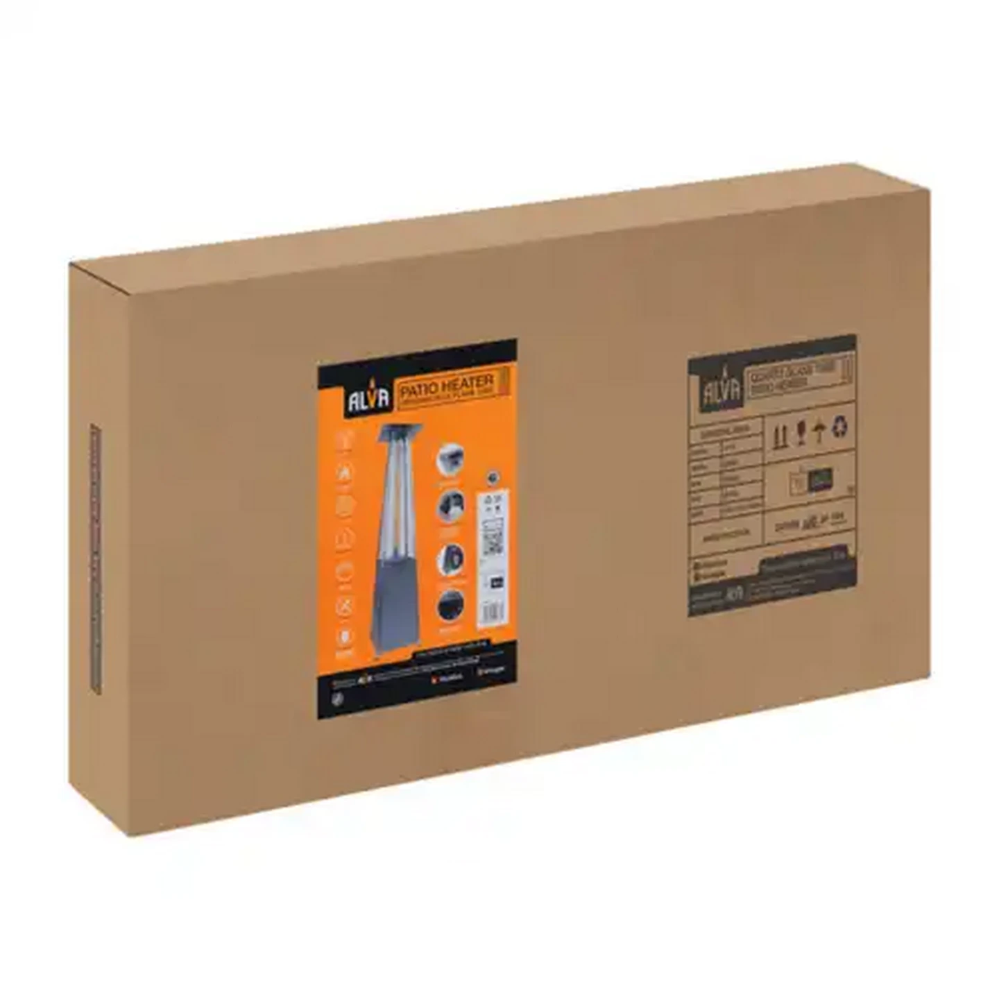 Image of Alva Designer Quartz Glass Gas Patio Heater