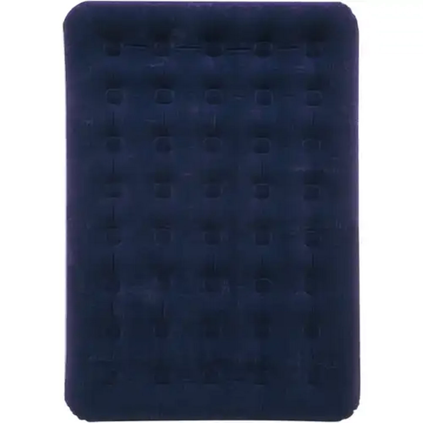 Image of Bestway Pavillo Double-Flocked Navy Blue Double Air Mattress