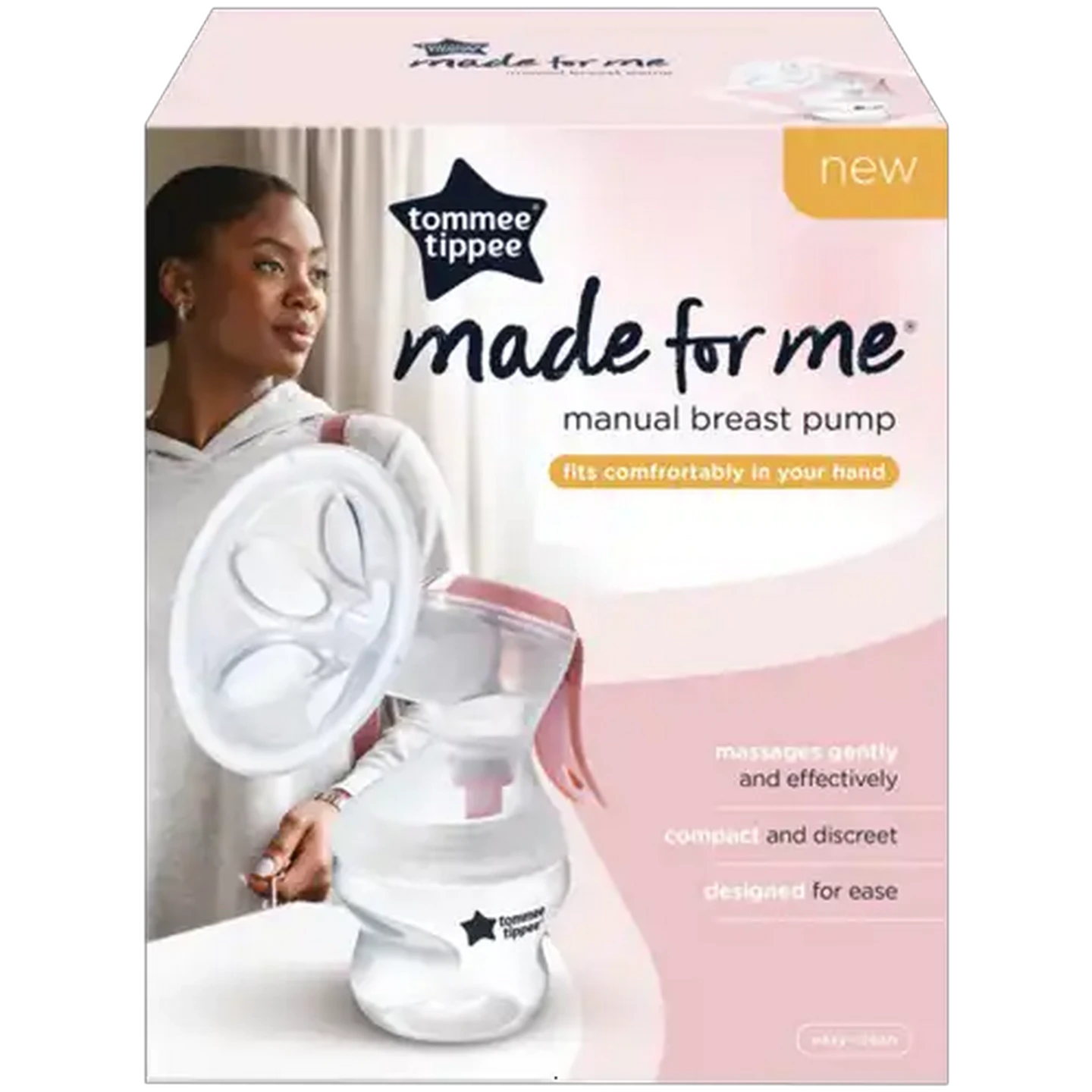 Image of Tommee Tippee Made For Me Single Manual Breast Pump