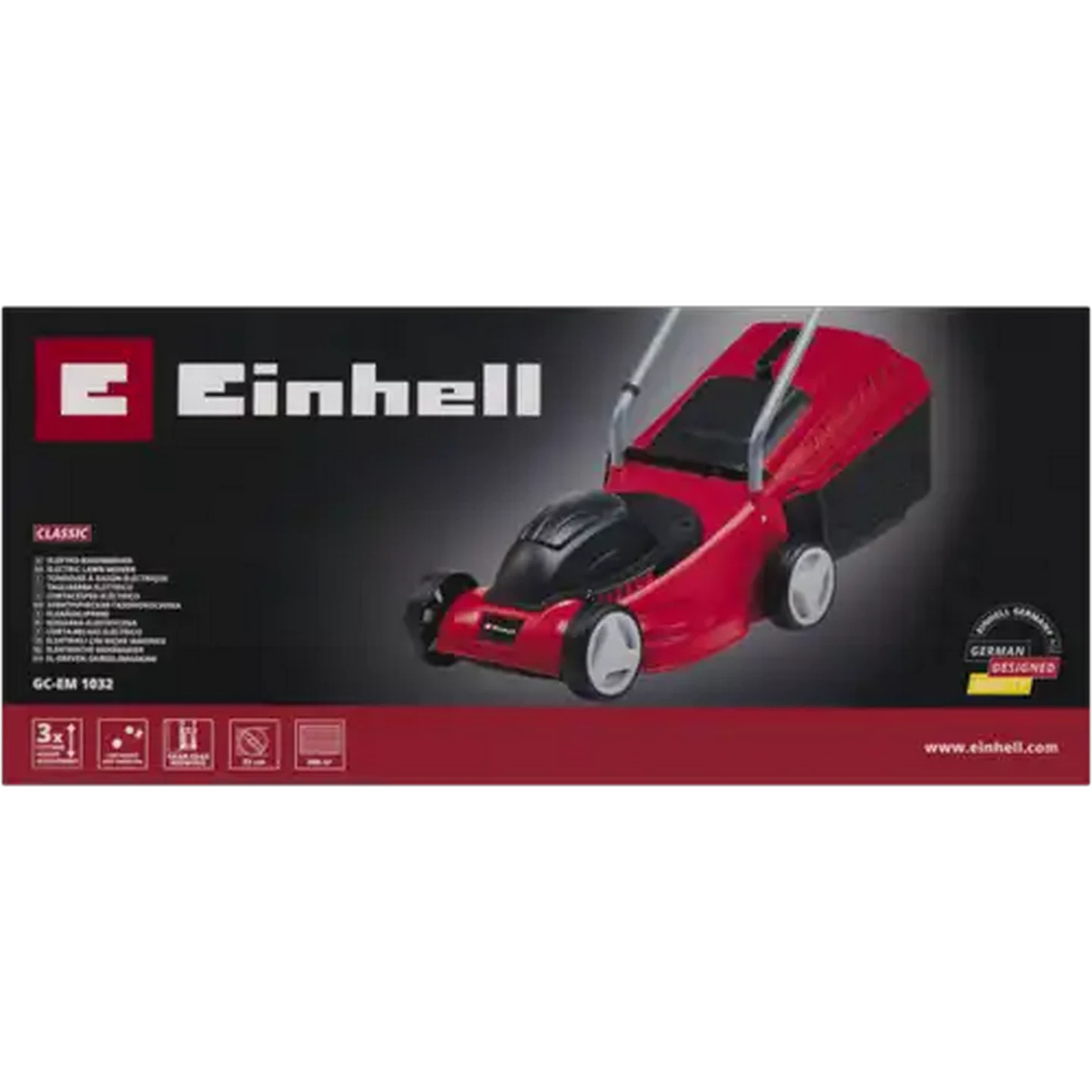Image of Einhell Classic Electric Lawn Mower