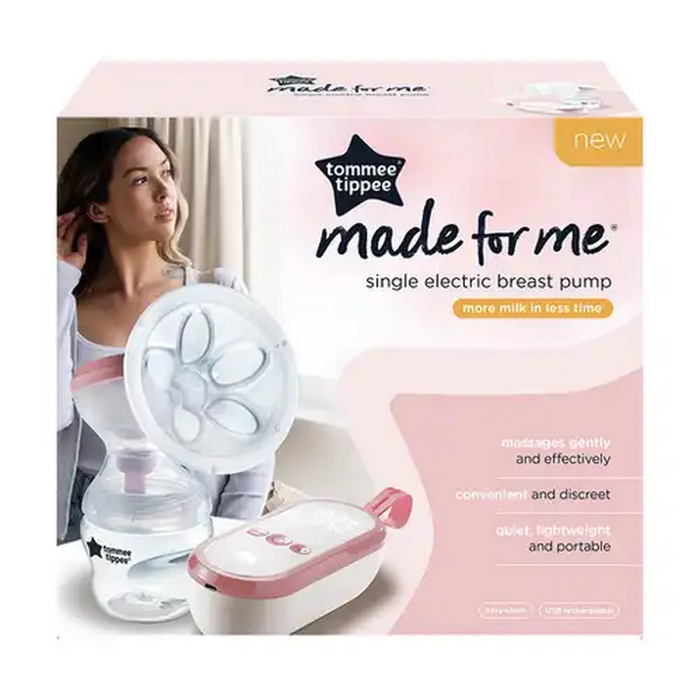 Image of Tommee Tippee Made For Me Single Electric Breast Pump