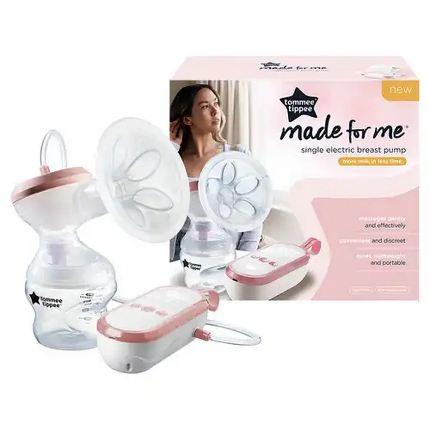 Image of Tommee Tippee Made For Me Single Electric Breast Pump