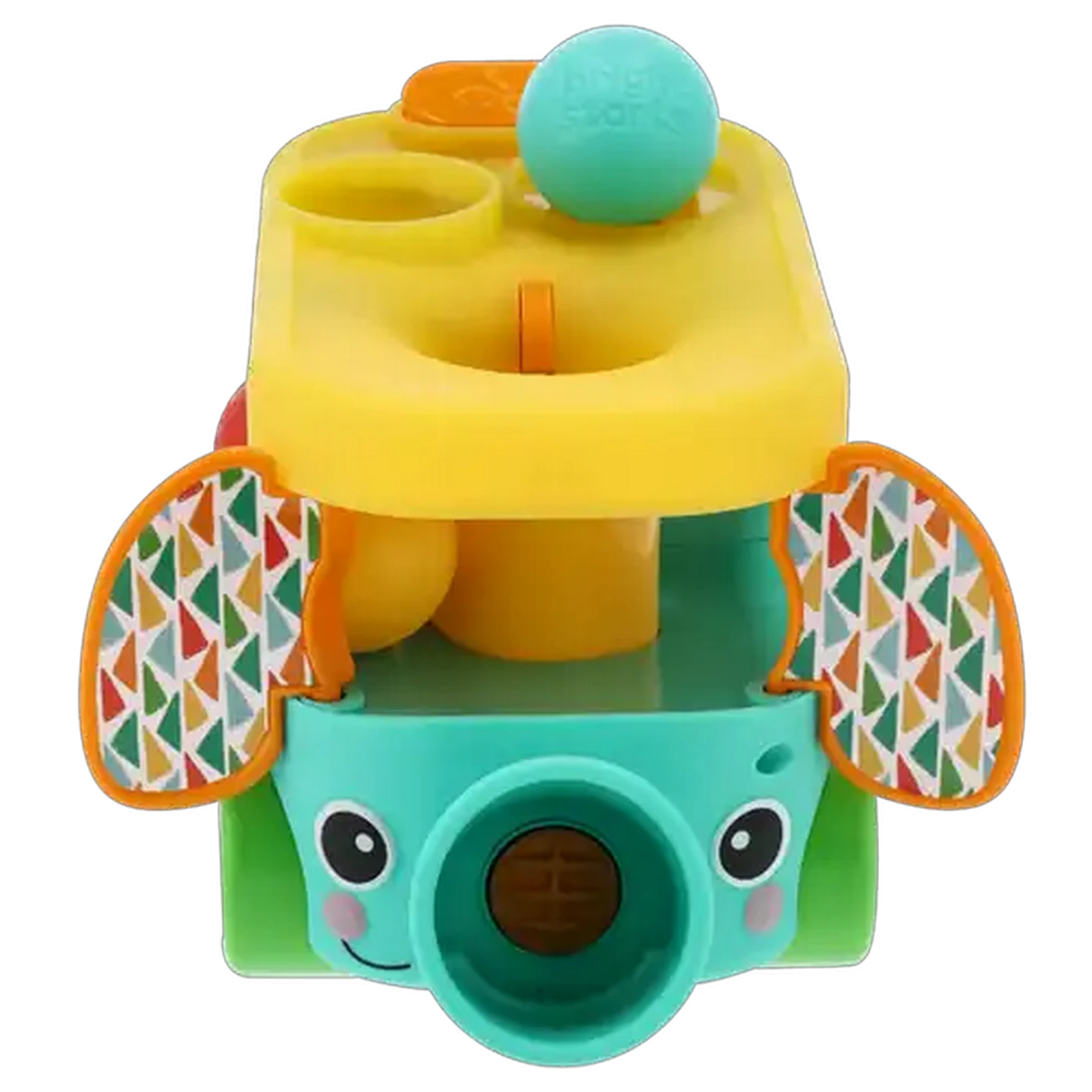 Image of Bright Starts Pop & Roll Elephant Vehicle 6 Months +