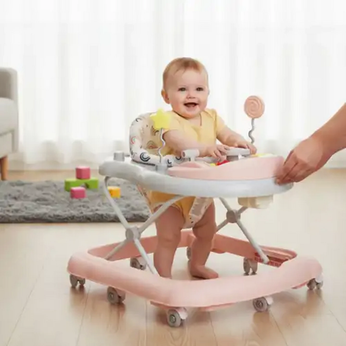 Image of Jolly Tots Pink Walking Ring