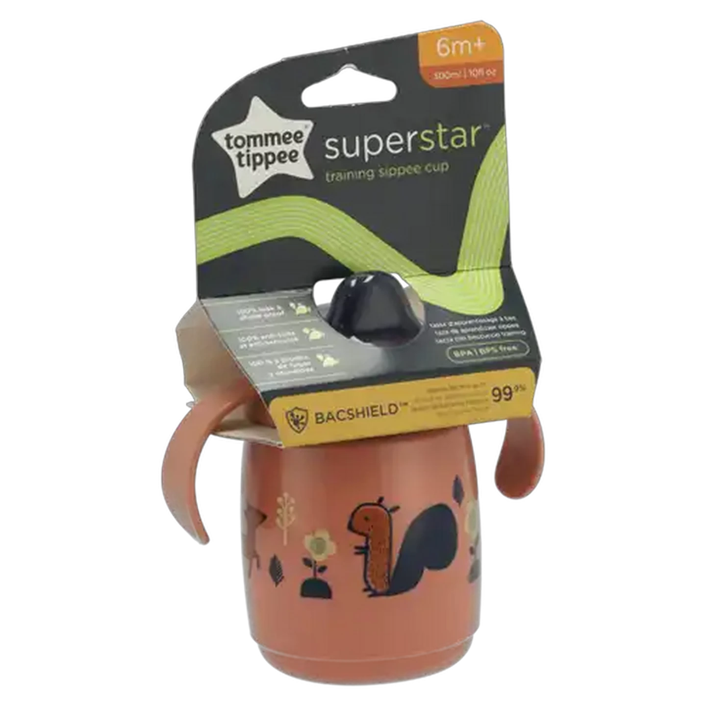 Image of Tommee Tippee Easy Drink Explora Cup Brown 300ml 6 Months+