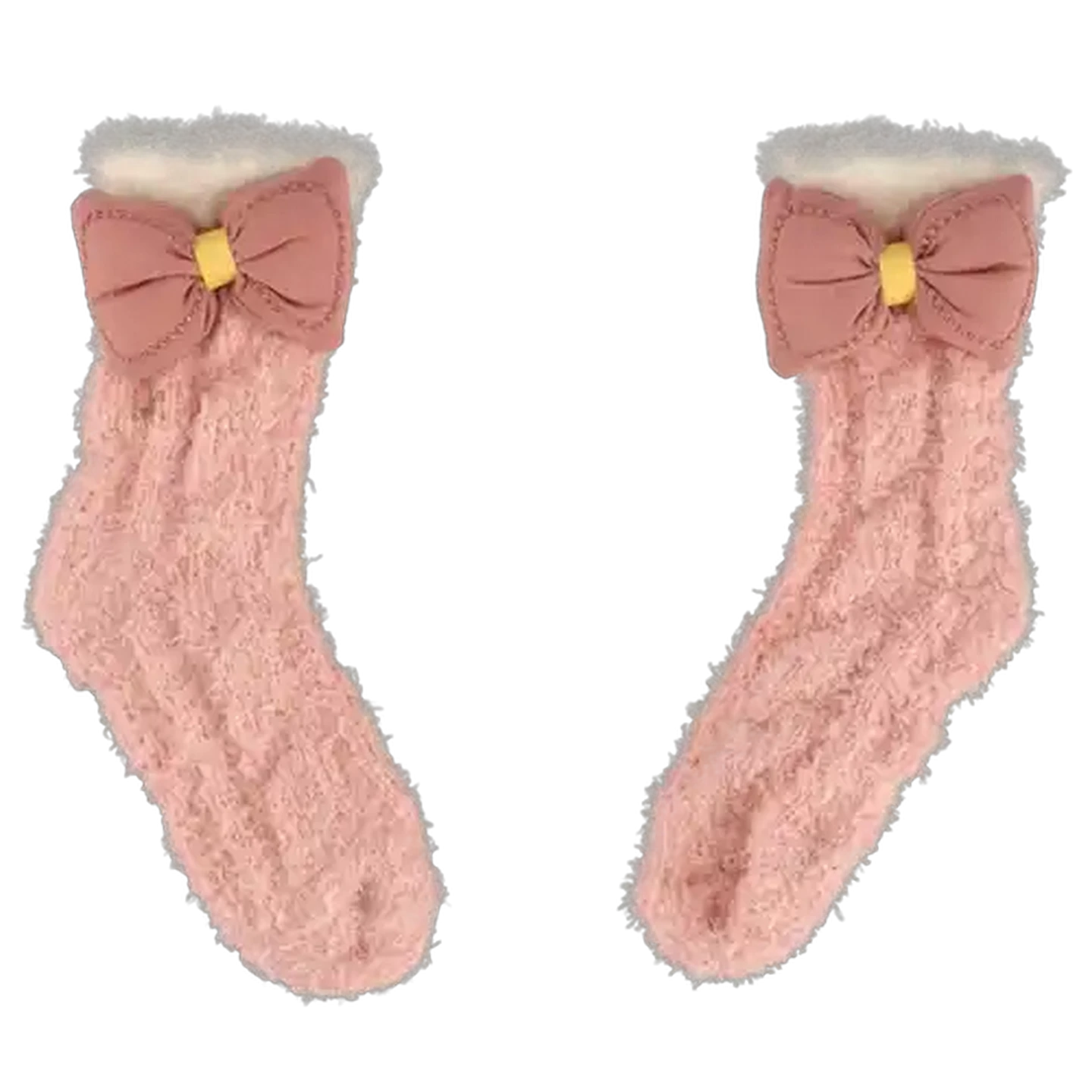 Image of Jolly Tots Pink 3D Cosy Baby Socks 12-24 Months