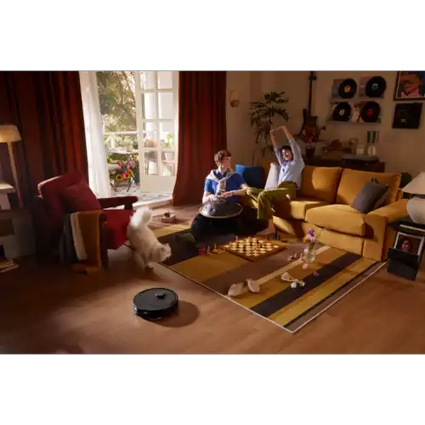 Image of Roborock QR 798 Black SmartClean Robot Vacuum & Mop