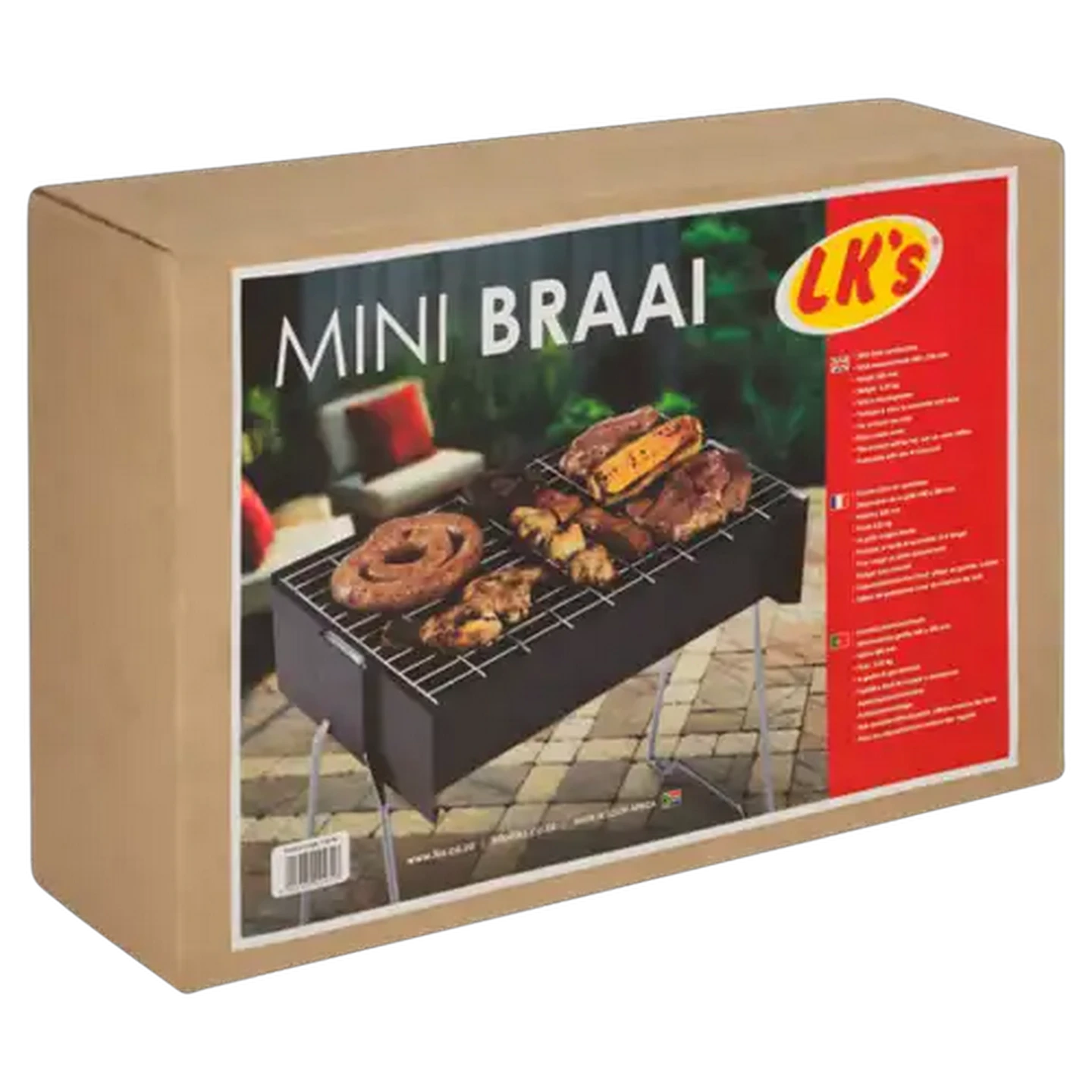 Image of LK's Mini Braai 485mm x 320mm