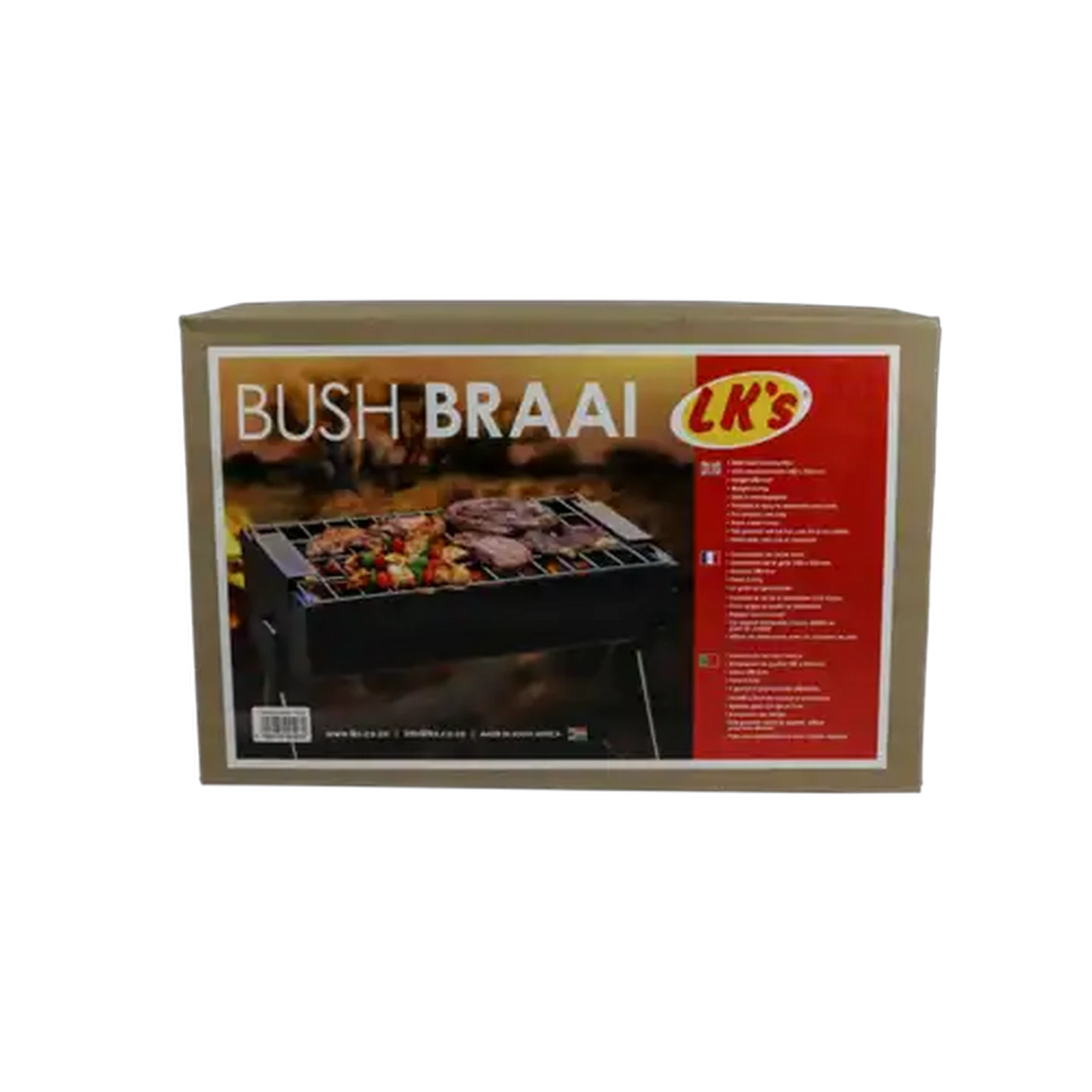 Image of LK's Bush Braai 350 x 230mm