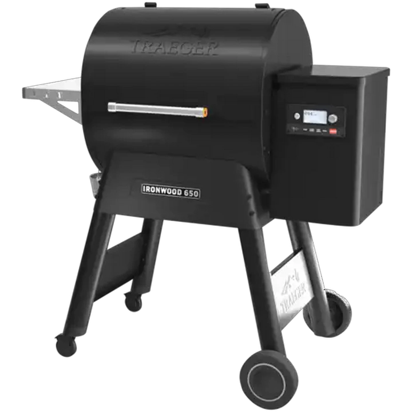 Image of Traeger Black Ironwood 650 Pellet Grill 1160mm x 680mm x 119mm