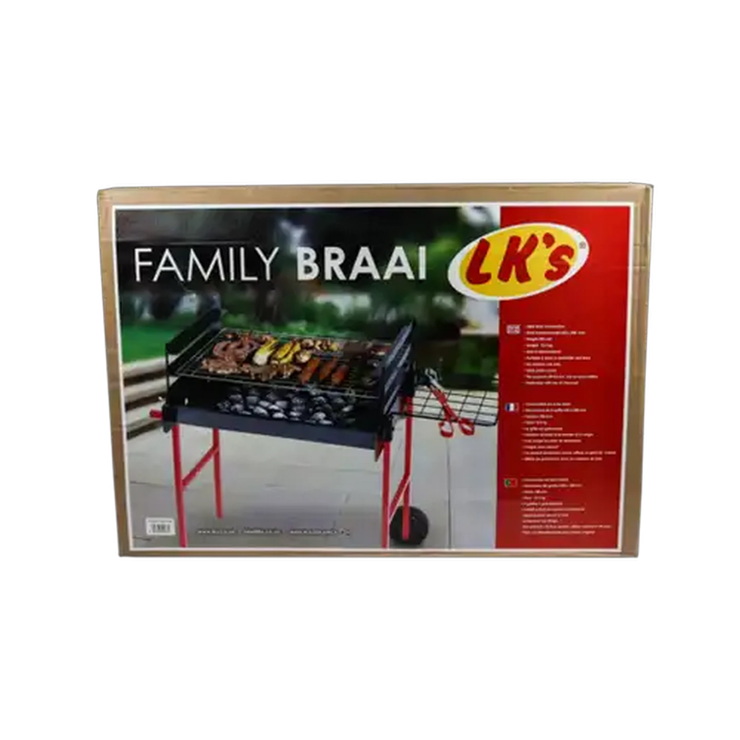 Image of LK's Family Braai 630mm x 380mm