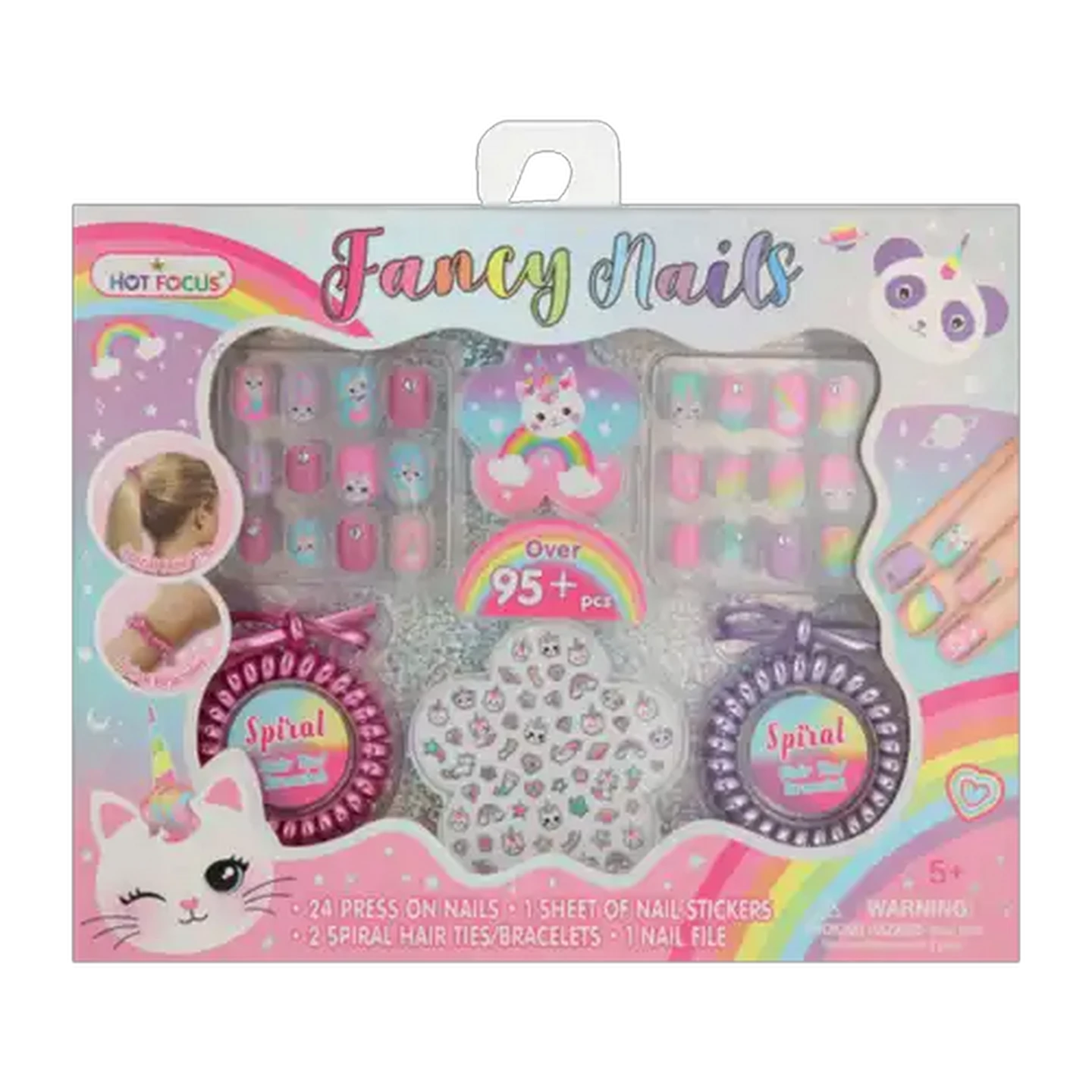 Image of Hot Focus Fancy Nail Set (Type May Vary)
