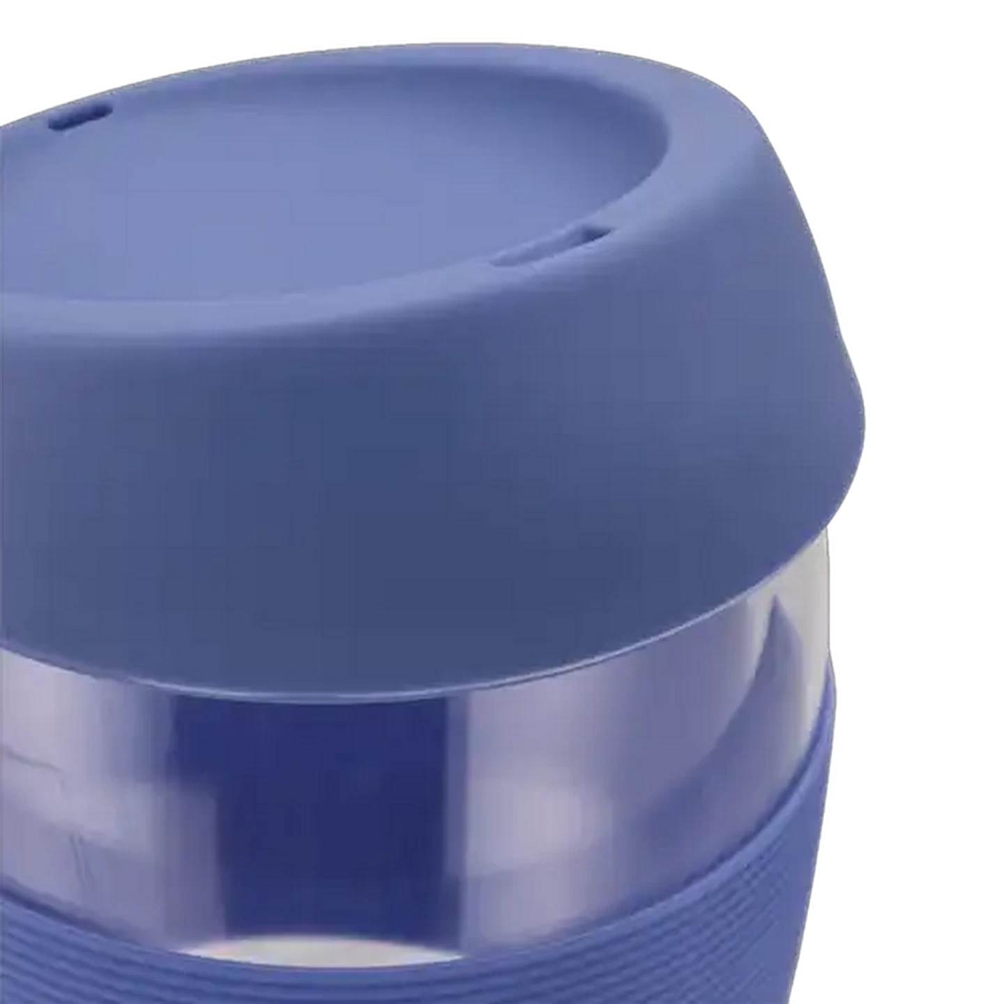 Image of Vibrant Double-Wall Glass Travel Mug 350ml (Colour May Vary)