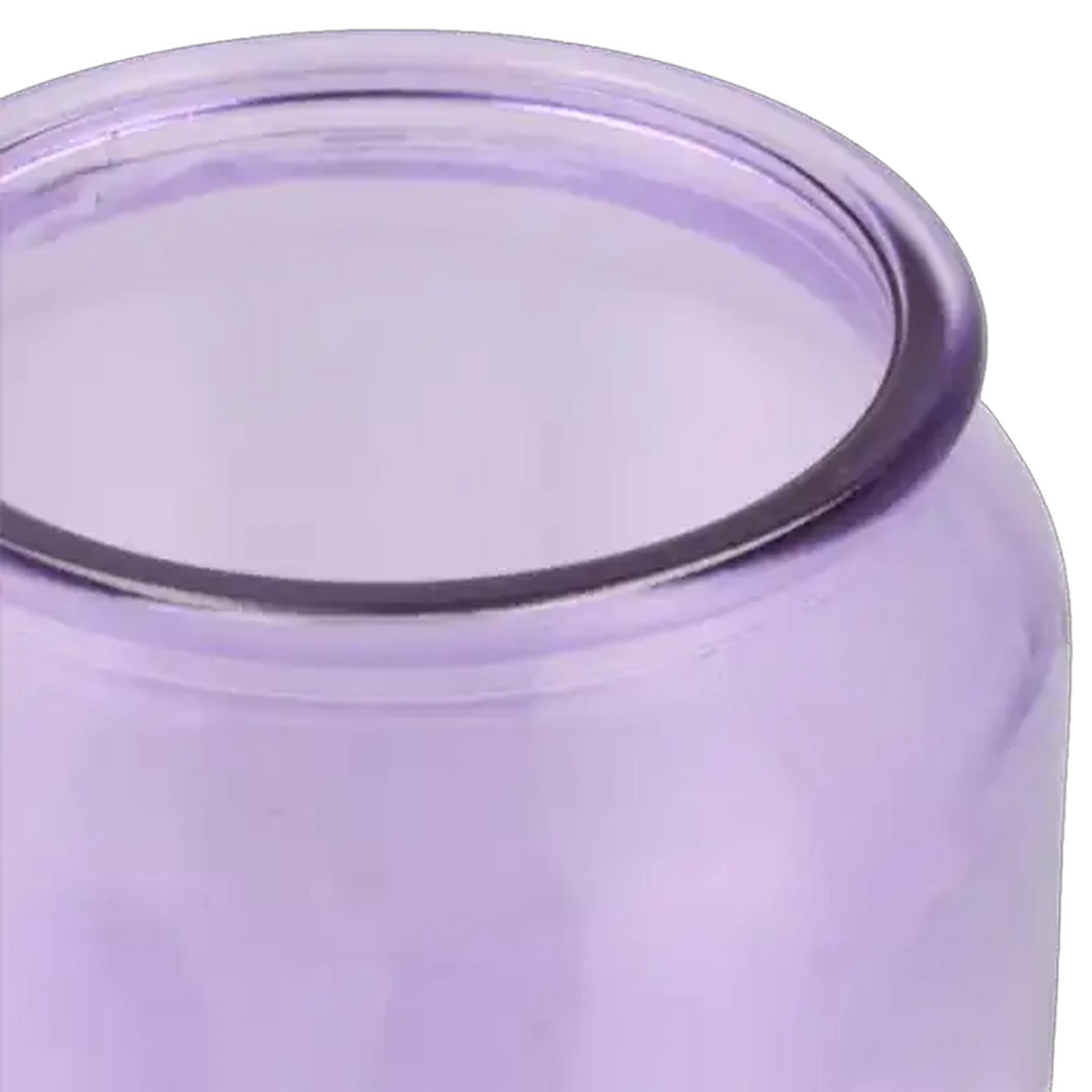 Image of Unbranded Pastel Glass Canister with Lid & Straw 450ml ( Assorted Item - Supplied at Random)