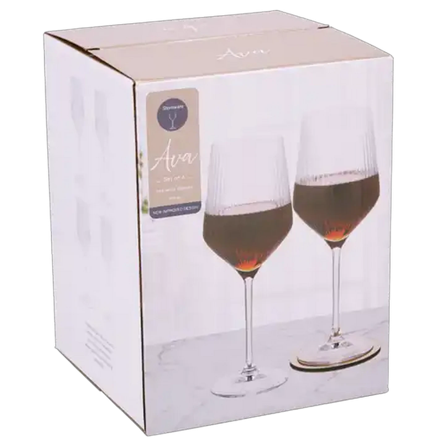 Image of Ava Red Wine Stemmed Glasses 500ml 4-Pack