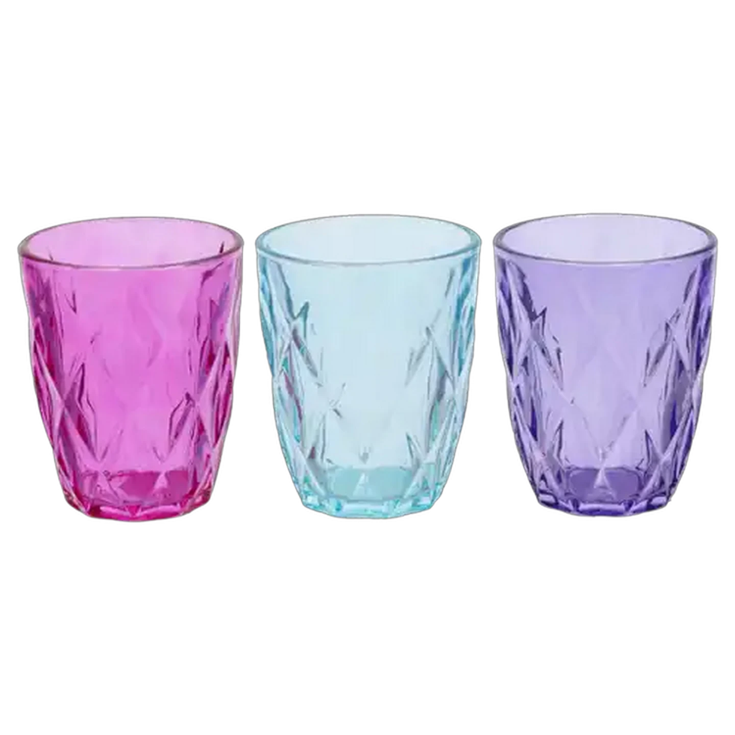 Image of Tumbler Colour Glass 260ml (Colour May Vary)