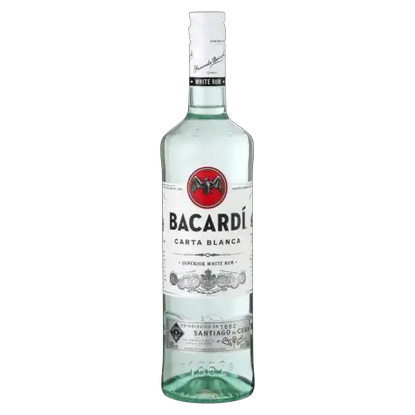 Image of BACARDÍ Carta Blanca Rum Bottle 750ml