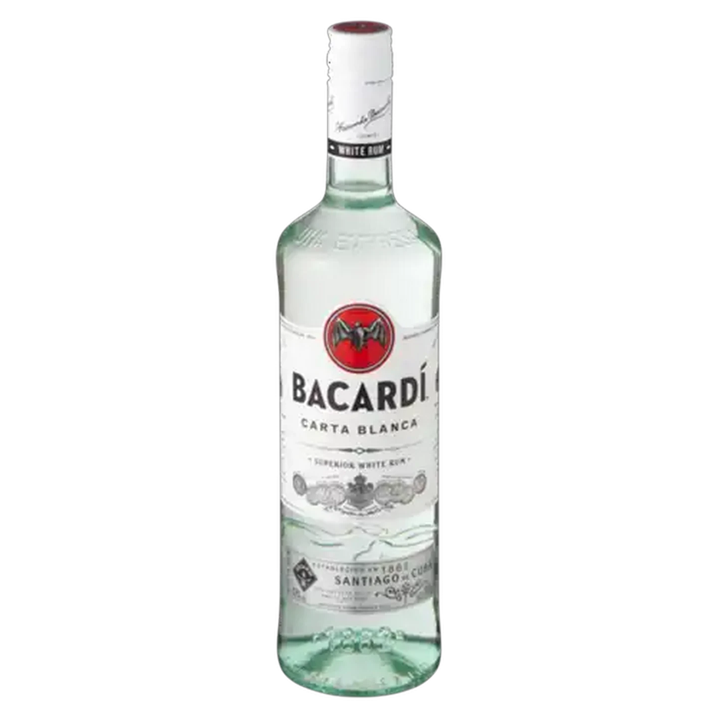 Image of BACARDÍ Carta Blanca Rum Bottle 750ml