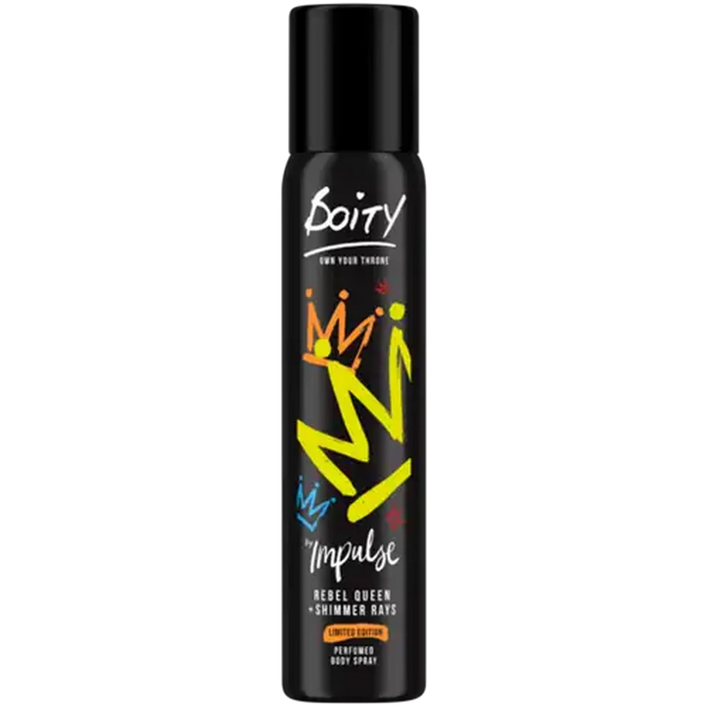 Image of Impulse Rebel Queen Shimmer Rays Aerosol Deodorant Body Spray 90ml