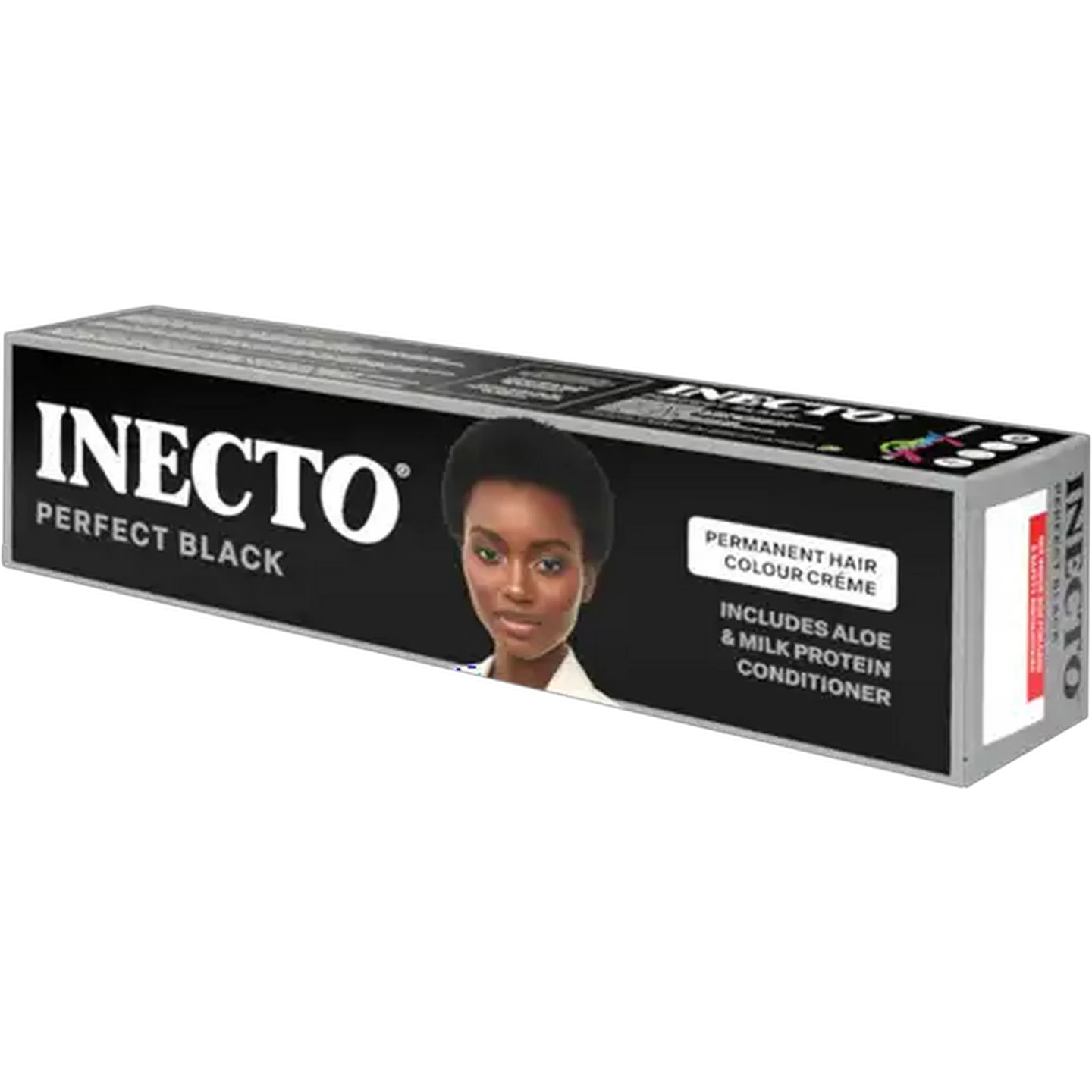 Image of Inecto Perfect Black Permanent Hair Colour Crème 50ml