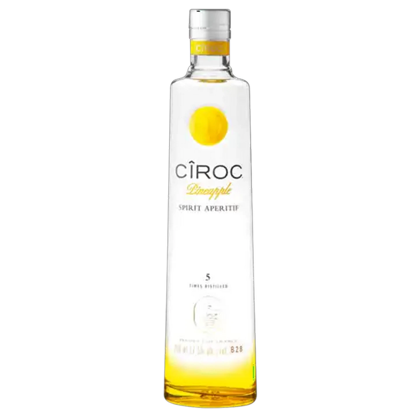 Image of Cîroc Pineapple Flavoured Vodka Bottle 750ml