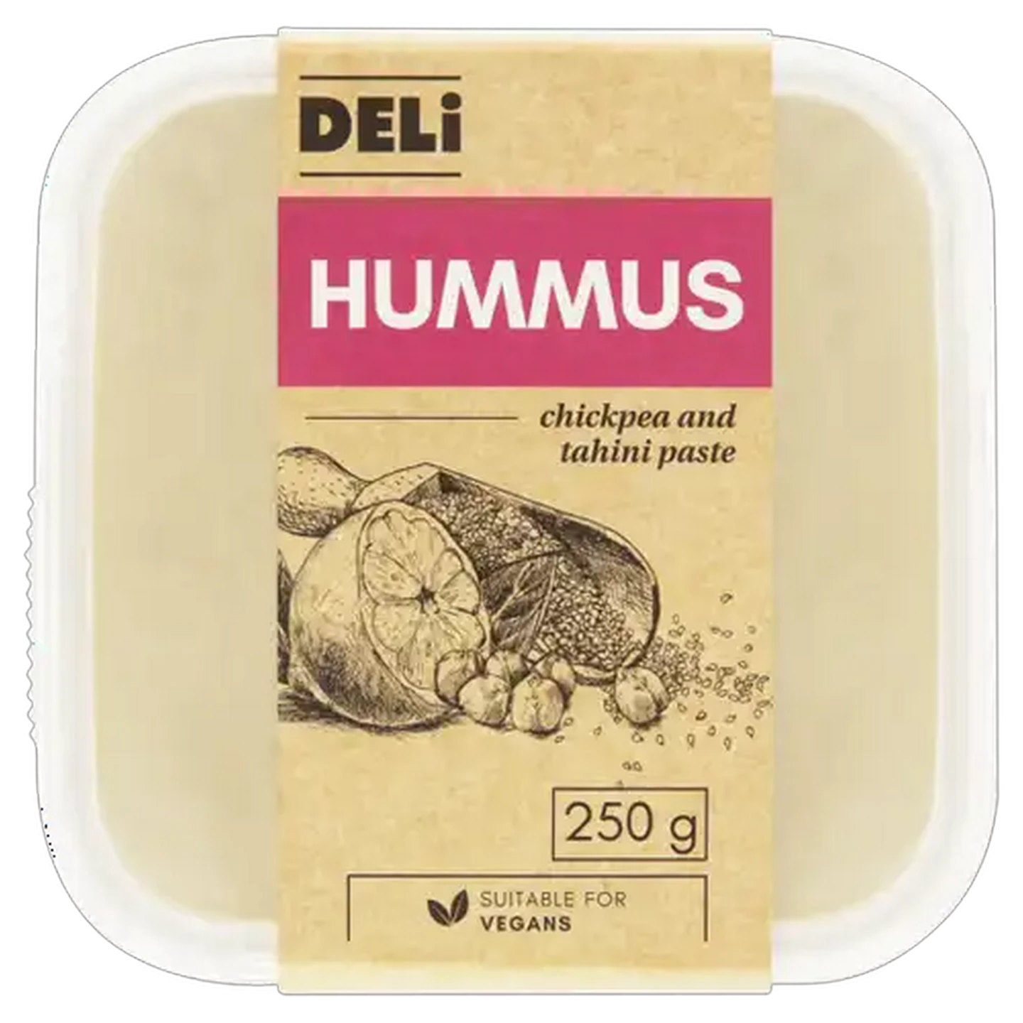 Image of Deli Traditional Hummus Dip 250g