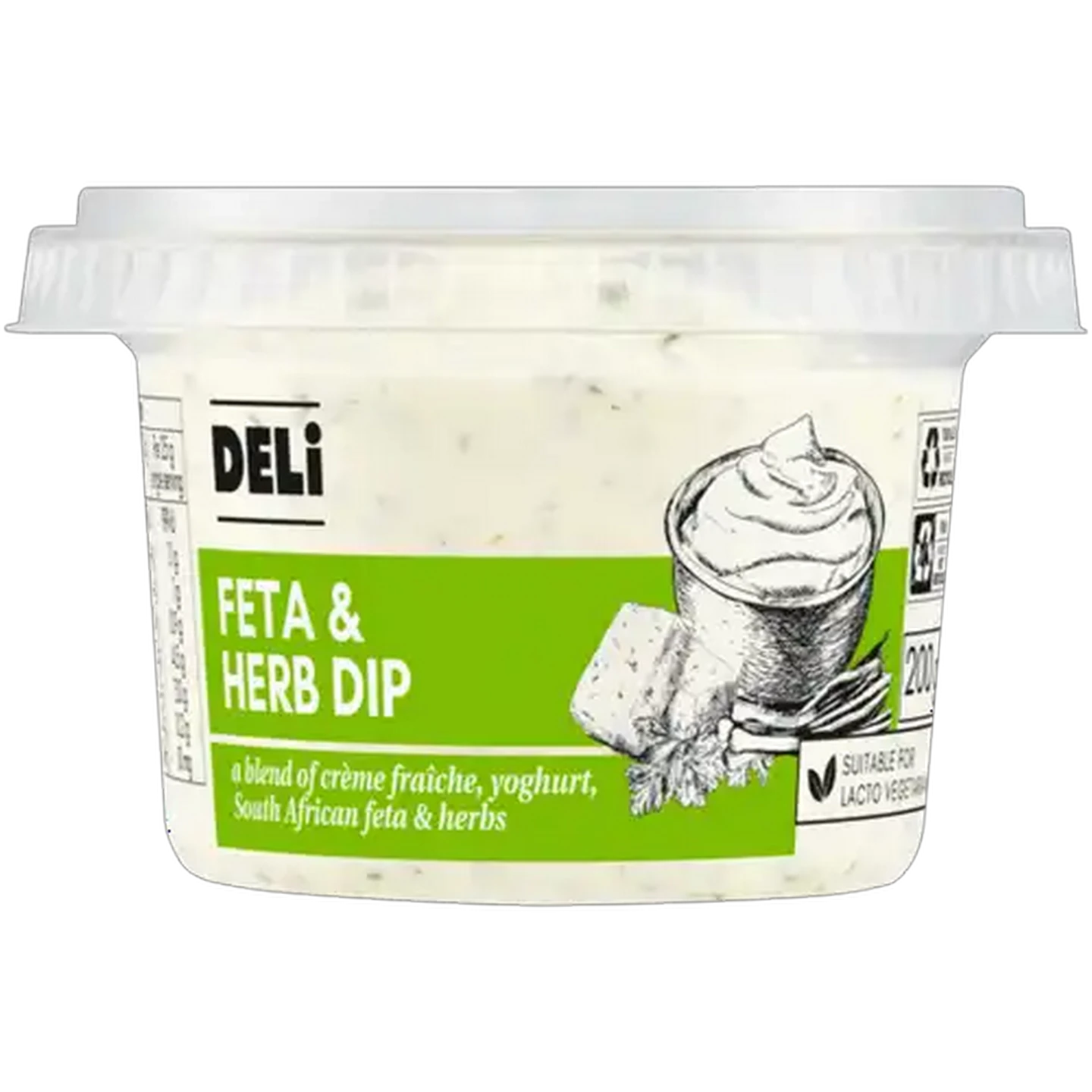 Image of Deli Feta & Herb Dip 200g