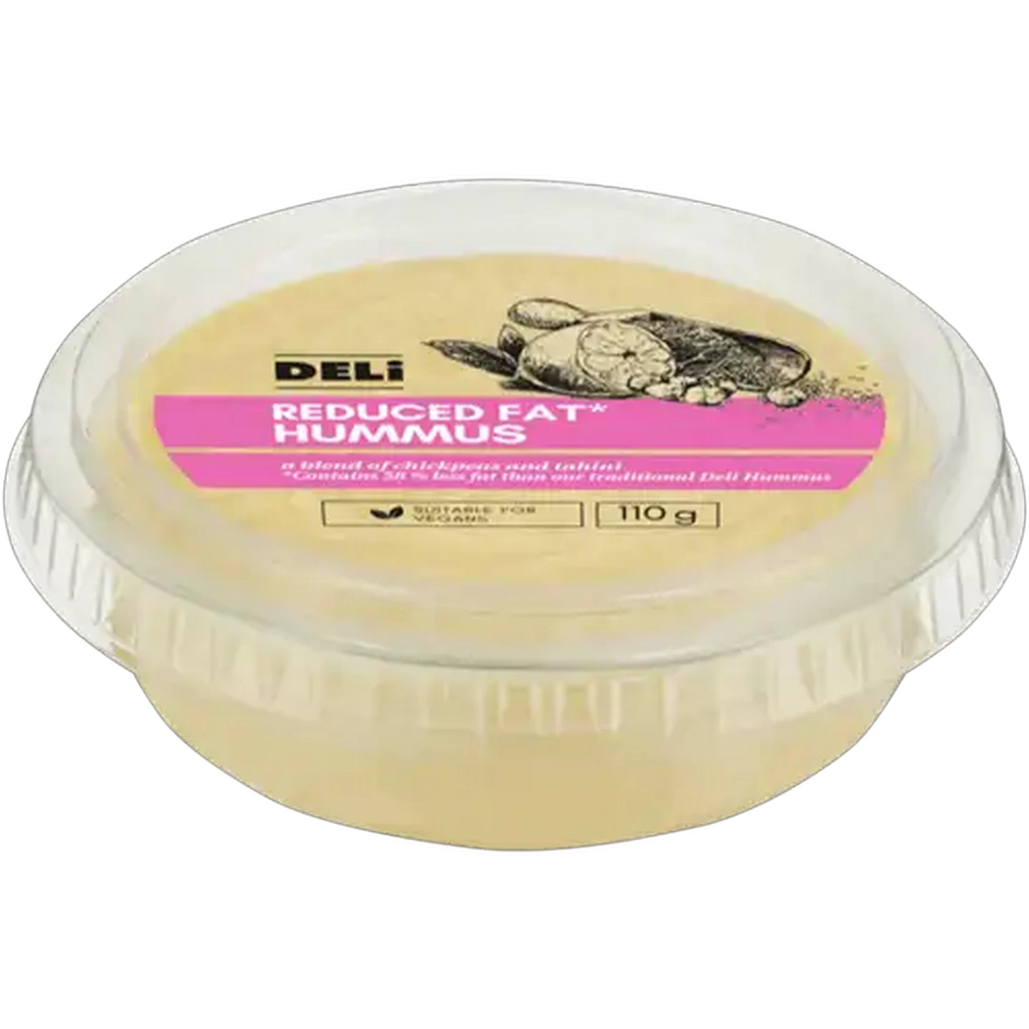 Image of Deli Reduced Fat Hummus 110g
