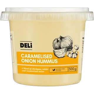 Deli Caramelised Onion Hummus 300g